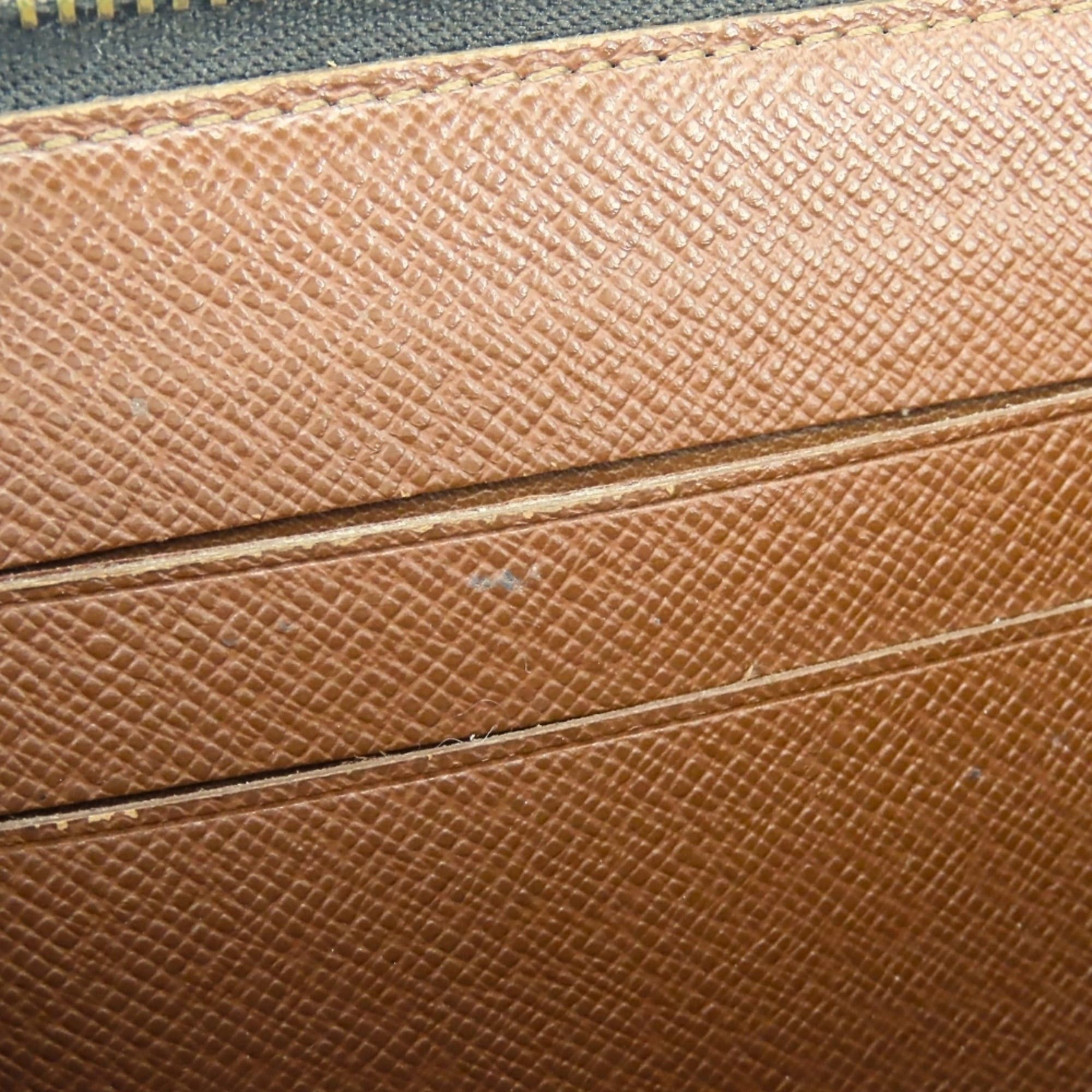 Louis Vuitton Louis Vuitton Long Wallet Portemonnaie Zip M61727 Monogram Brown Women's LOUIS VUITTON Size ONE SIZE - 22 Thumbnail