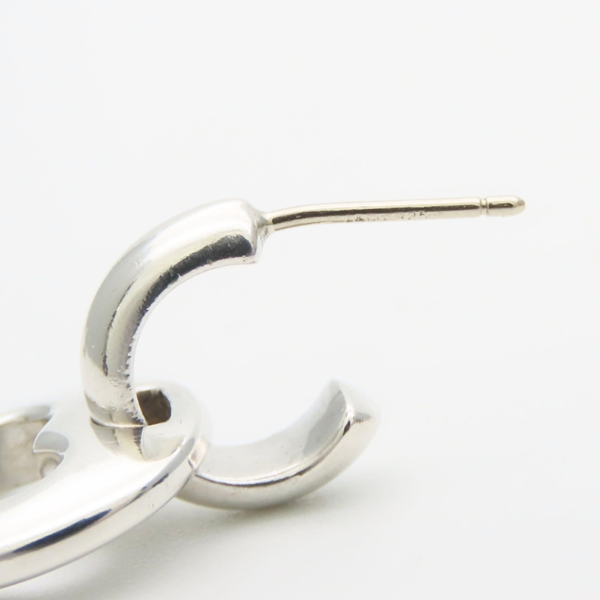Tiffany & Co. Tiffany & Co. Pierced Heart Sterling Silver 925 Open Swing Earrings for Women Size ONE SIZE - 8 Thumbnail