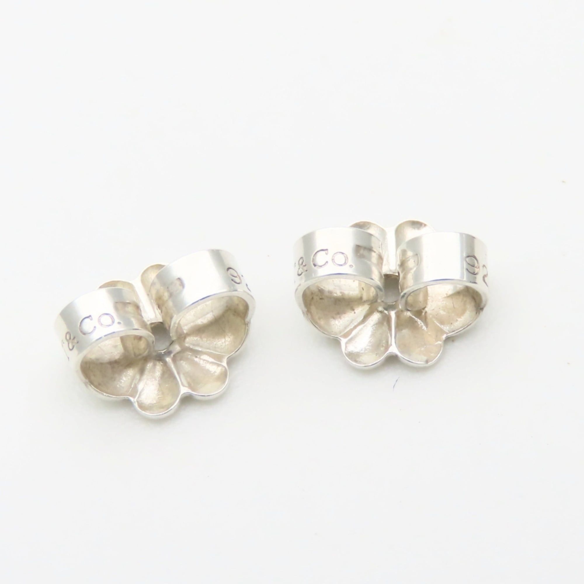 Tiffany & Co. Tiffany & Co. Pierced Heart Sterling Silver 925 Open Swing Earrings for Women Size ONE SIZE - 10 Thumbnail