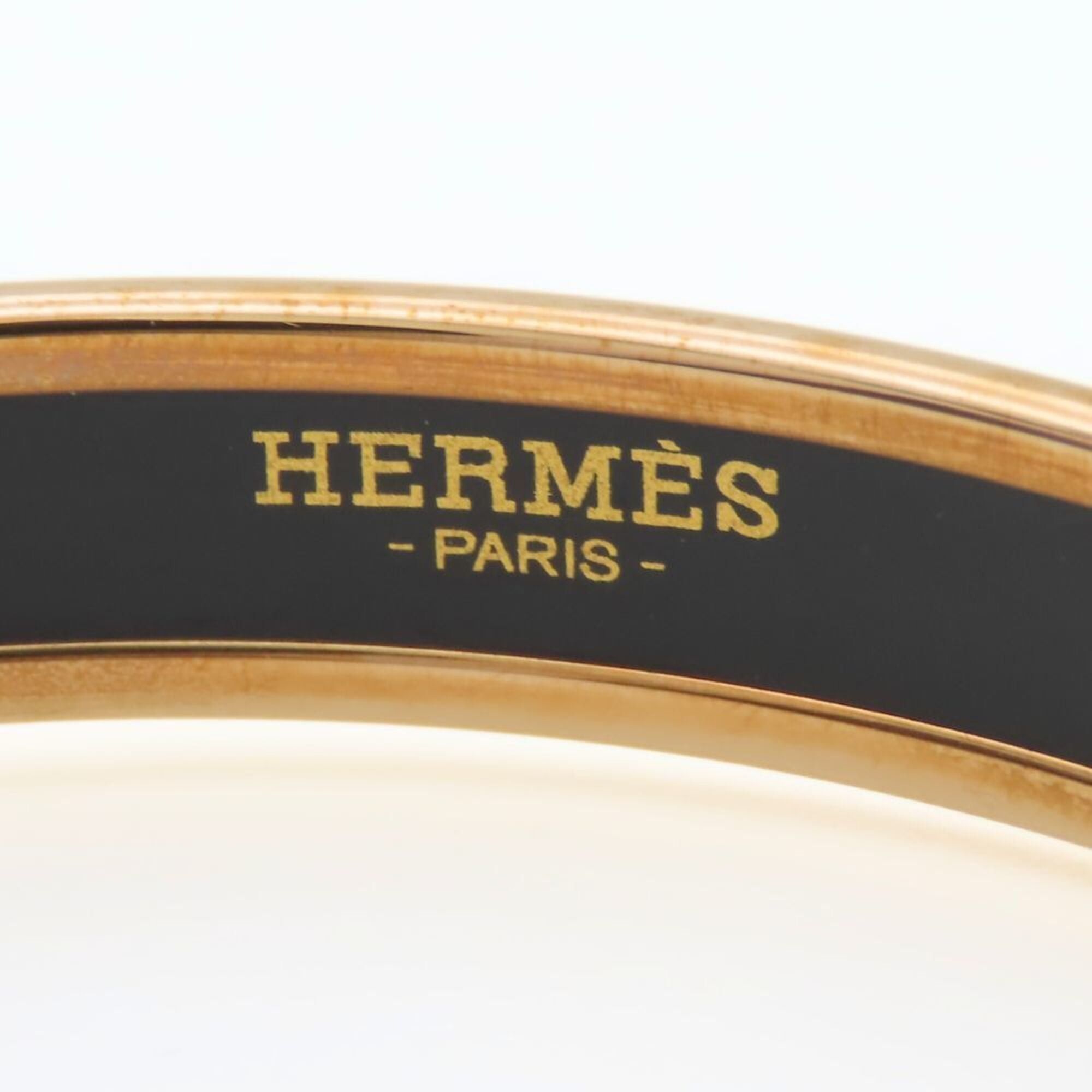 Hermes Hermes Bracelet Email PM Metal Blue Purple Gold GP Bangle Cloisonné Enamel Women's HERMES Size ONE SIZE - 6 Thumbnail