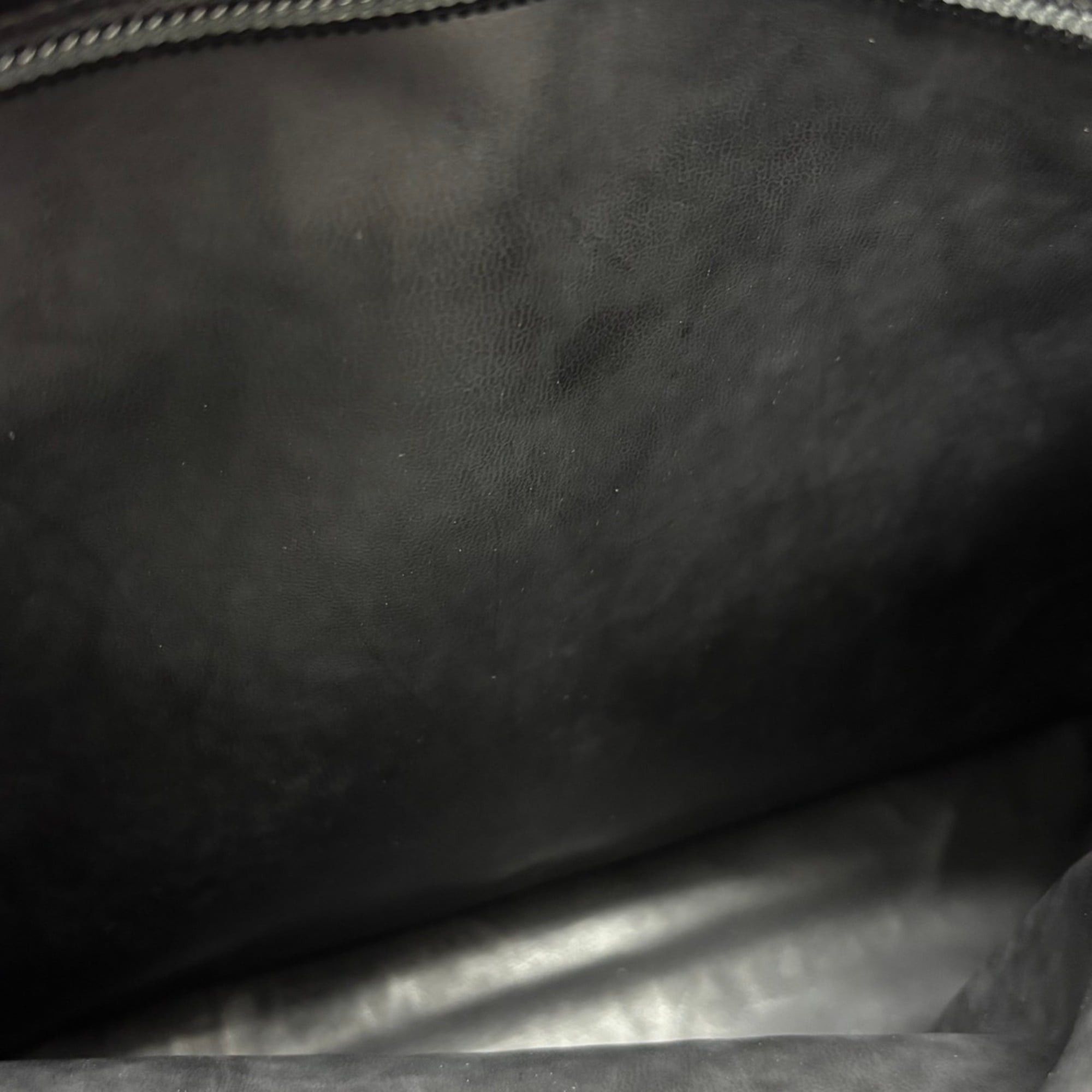 Bally Bally tote bag, quilted leather, black, gold hardware, chain, fringe, women's. Size ONE SIZE - 15 Thumbnail