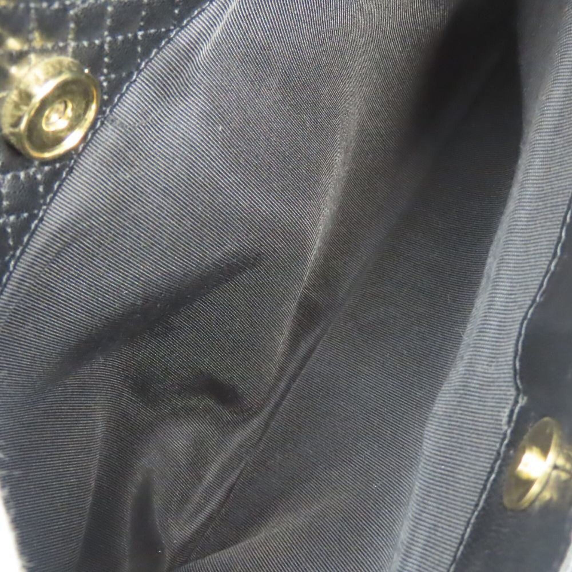 Bally Bally tote bag, quilted leather, black, gold hardware, chain, fringe, women's. Size ONE SIZE - 16 Thumbnail