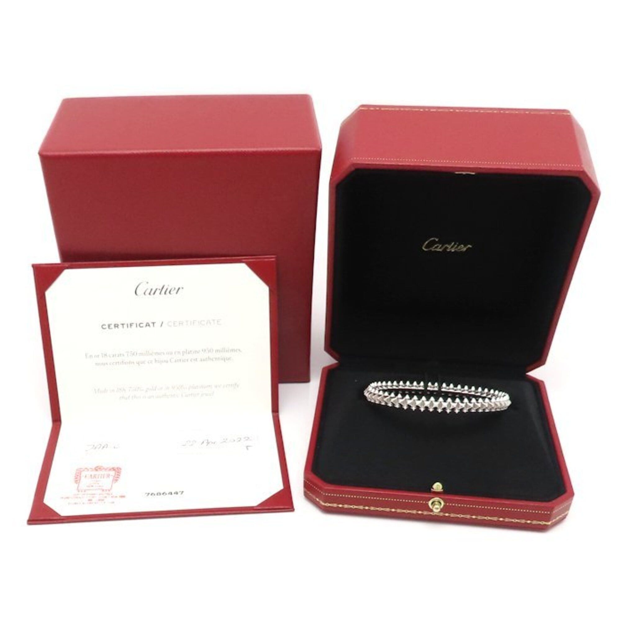 Cartier Cartier Clash de MM Bracelet #18 18KWG Women's B6065700 295431 Size ONE SIZE - 7 Thumbnail