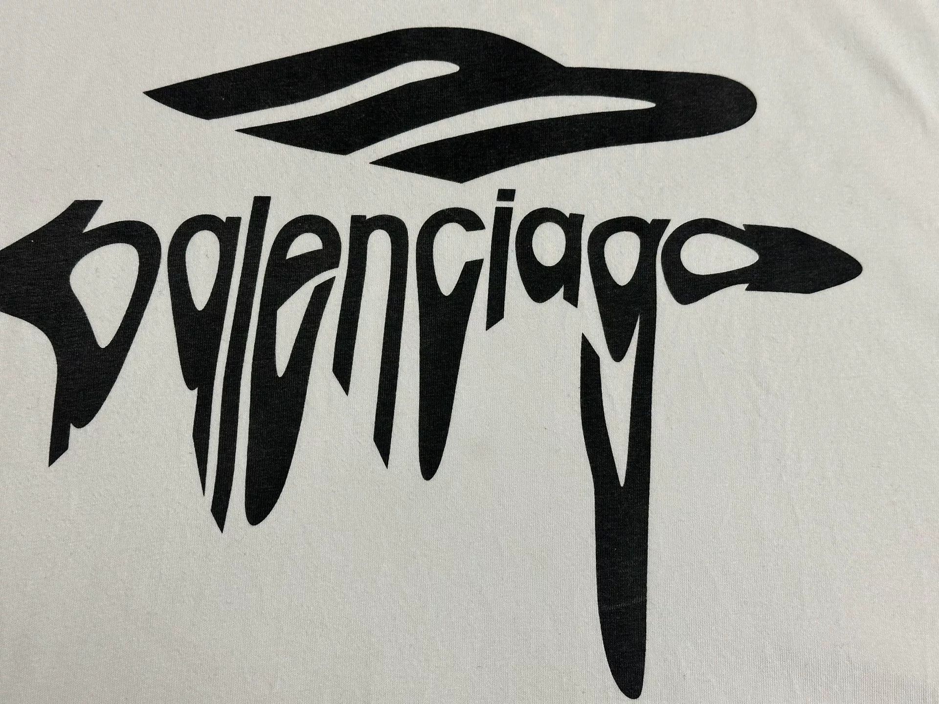 Balenciaga Balenciaga Printed Crew Neck T-Shirt Size XL / US 12-14 / IT 48-50 - 3 Thumbnail