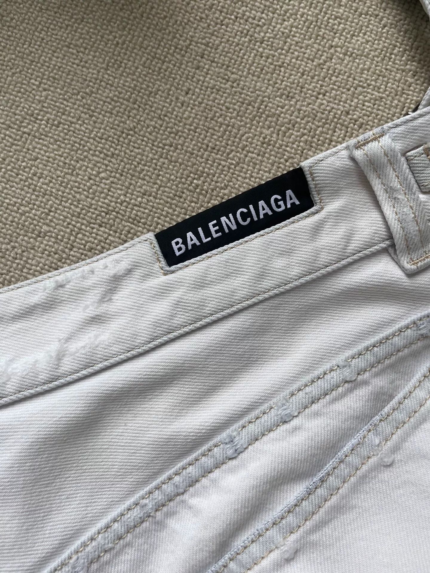 Balenciaga Balenciaga Solid Multi-Pocket Wide-Leg Jeans Size US 36 / EU 52 - 3 Thumbnail