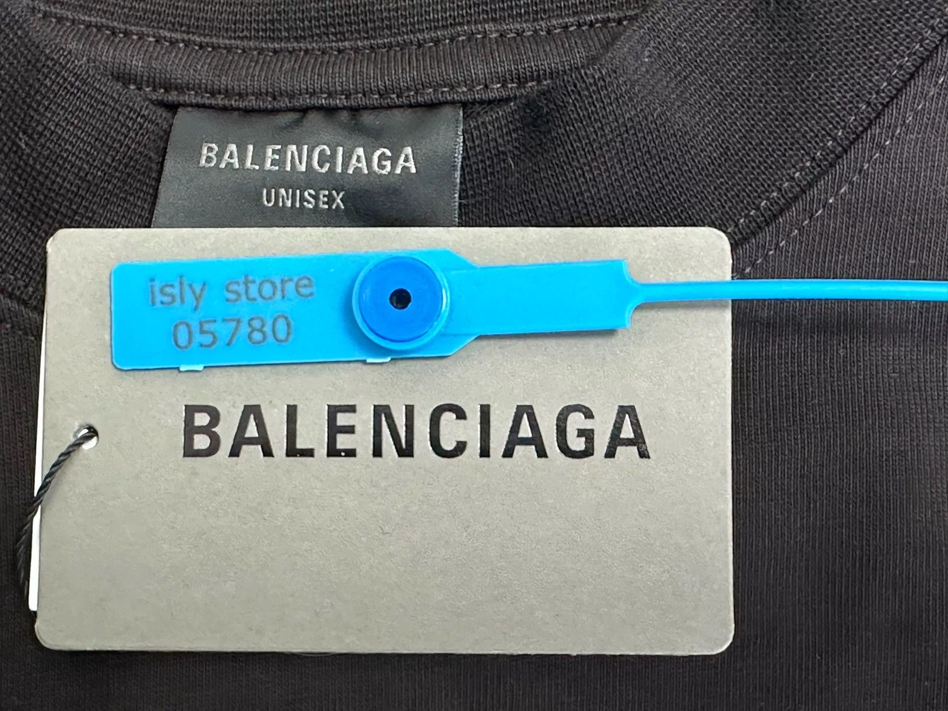 Balenciaga Balenciaga Logo Badge Print Crewneck Short Sleeve Size XS / US 0-2 / IT 36-38 - 4 Thumbnail