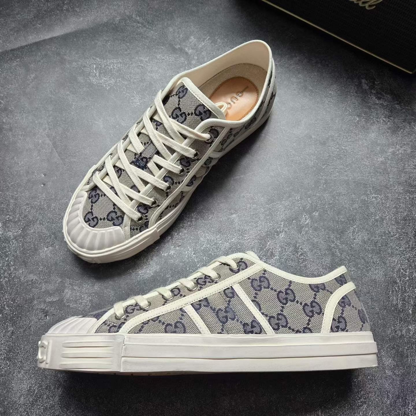 Gucci Gucci GG Monogram Distressed Sneakers Size US 7.5 / EU 40-41 - 3 Thumbnail