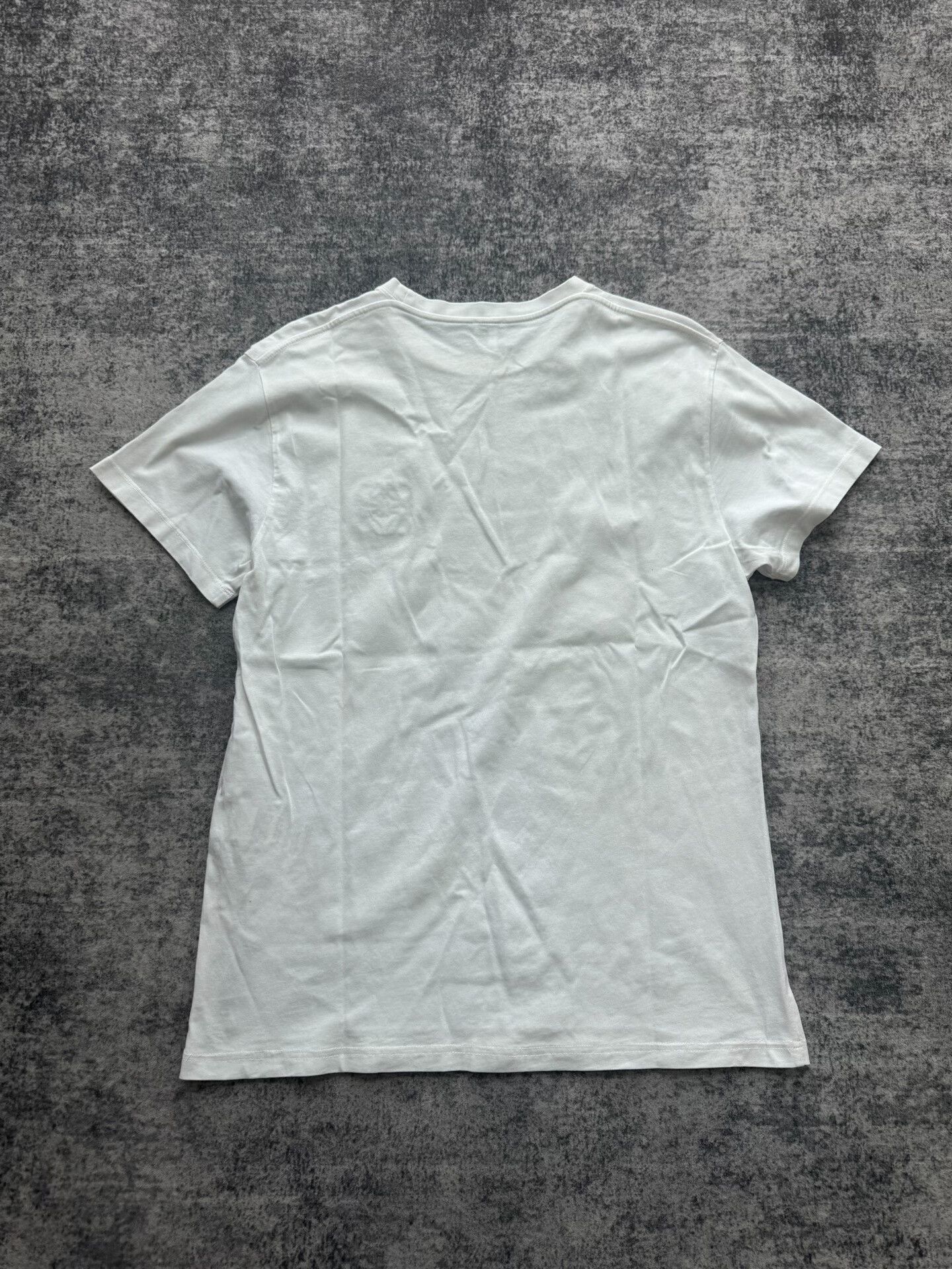 Loewe Loewe White Embroidered Logo Short Sleeve Size XS / US 0-2 / IT 36-38 - 2 Thumbnail