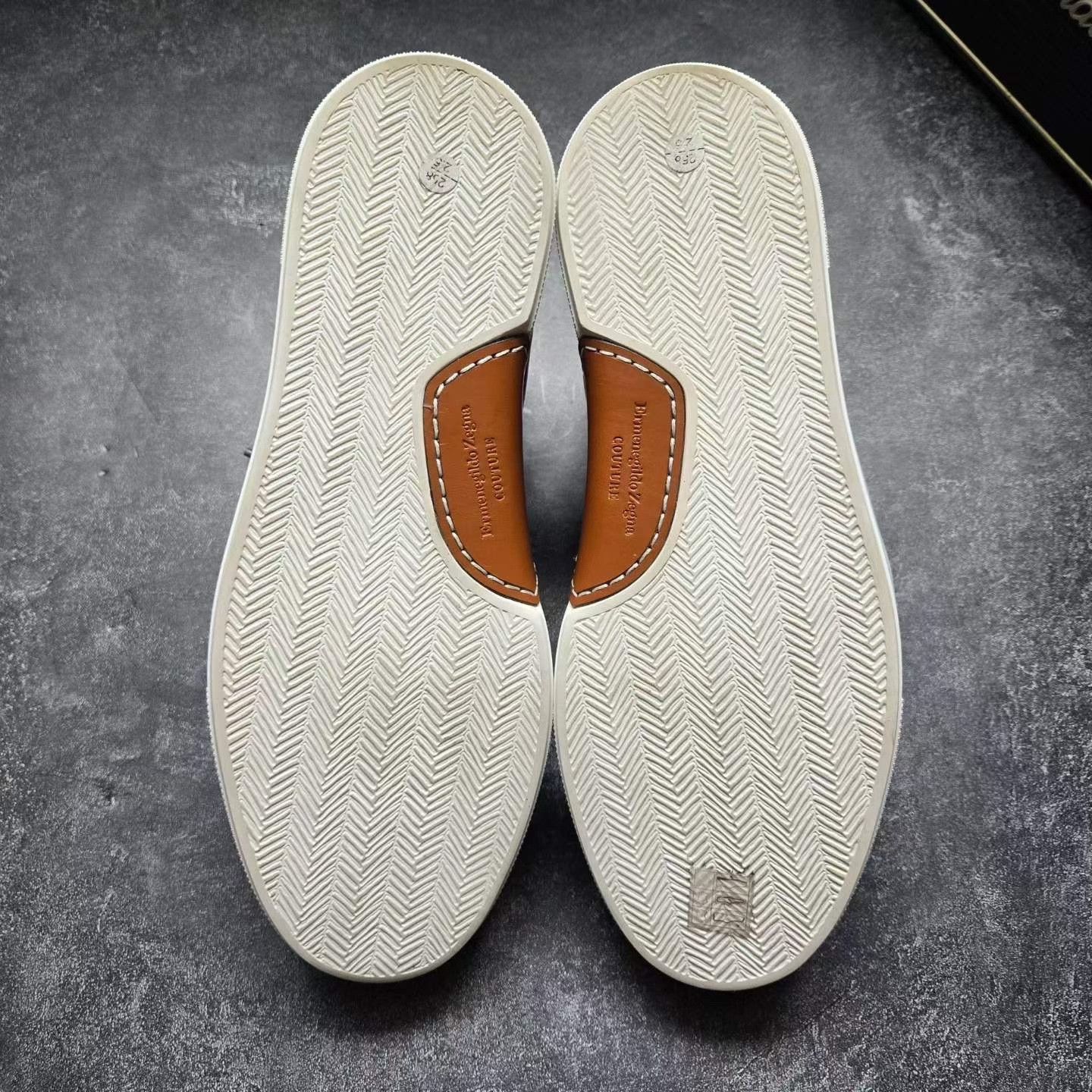 Ermenegildo Zegna ZEGNA XXX Brown White Sneakers Size US 8.5 / EU 41-42 - 7 Thumbnail
