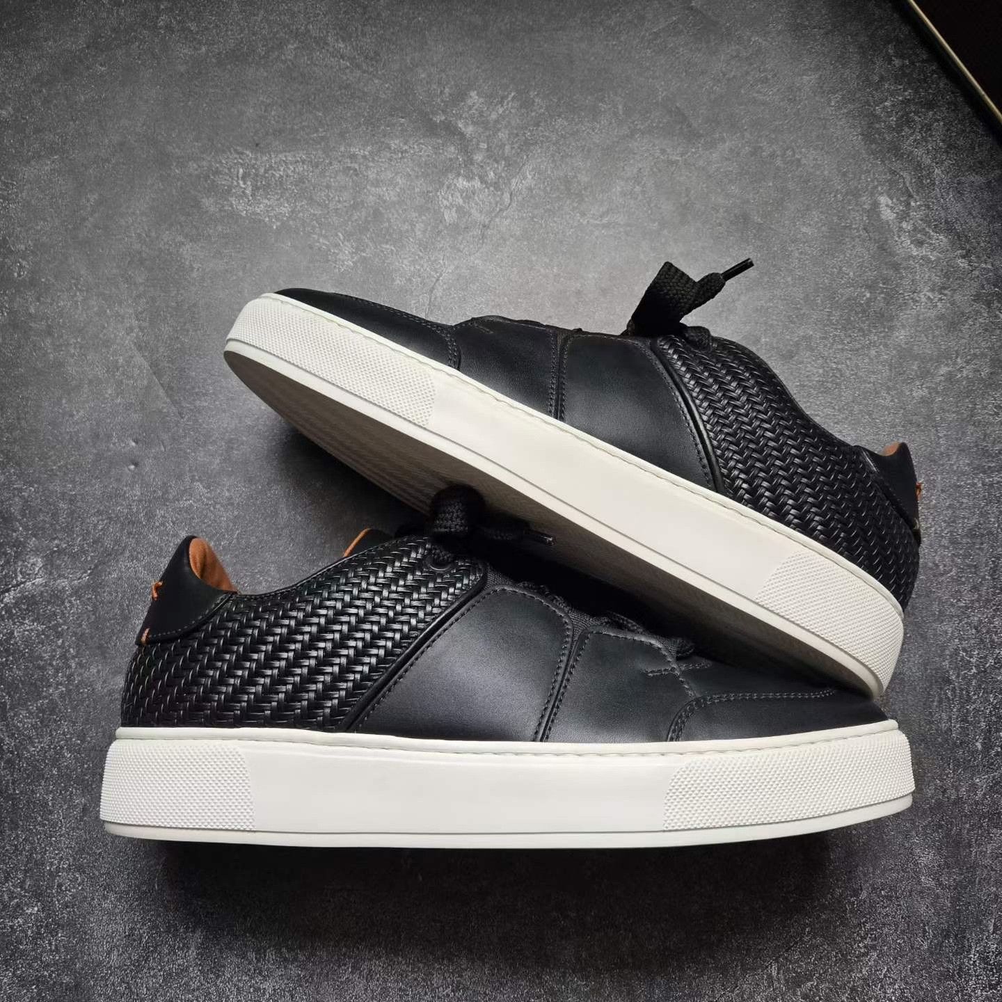 Ermenegildo Zegna ZEGNA XXX Black White Sneakers Size US 8.5 / EU 41-42 - 7 Thumbnail