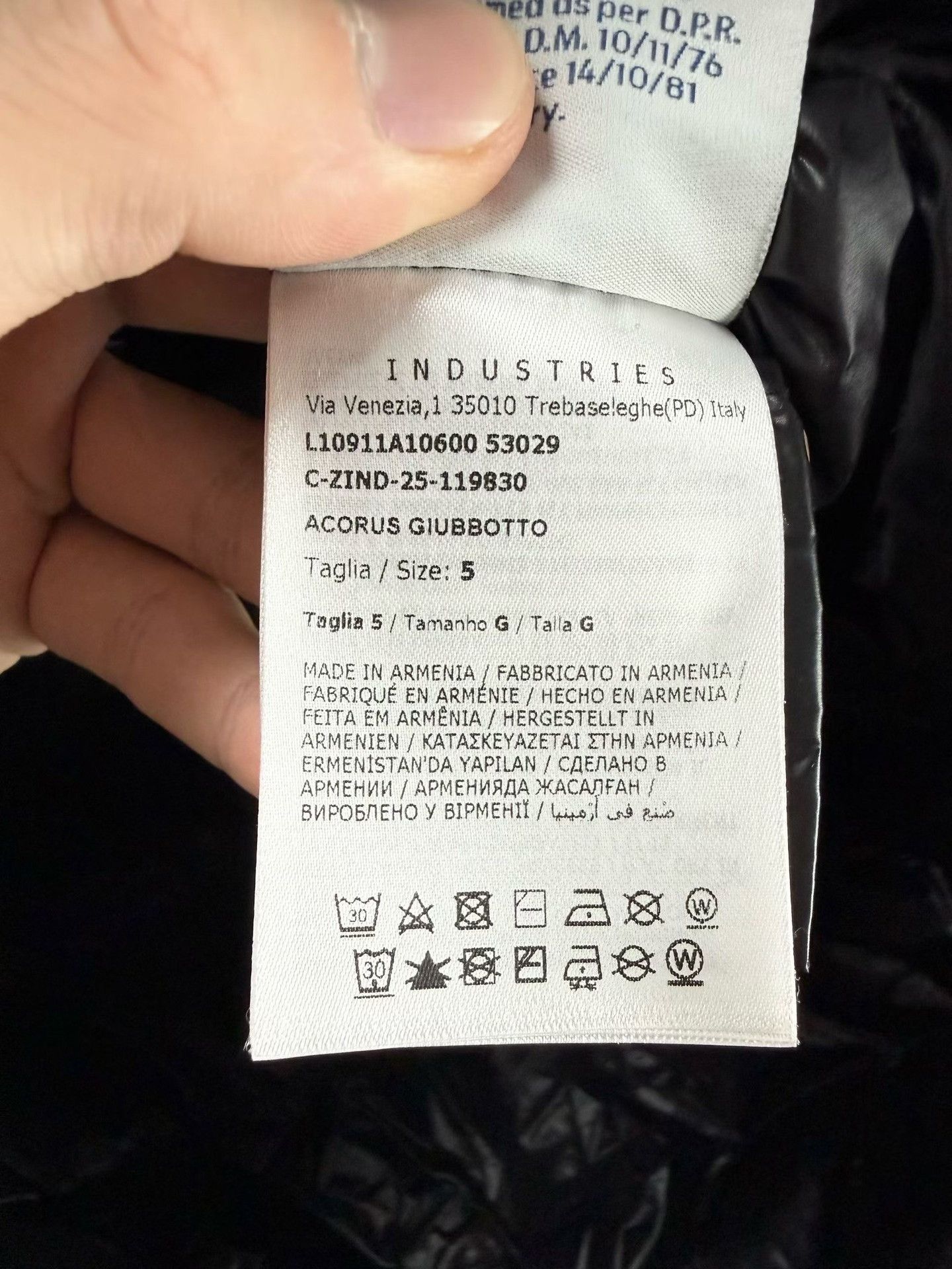 Moncler Moncler Acorus Quilted Down Jacket Size US XXL / EU 58 / 5 - 4 Thumbnail