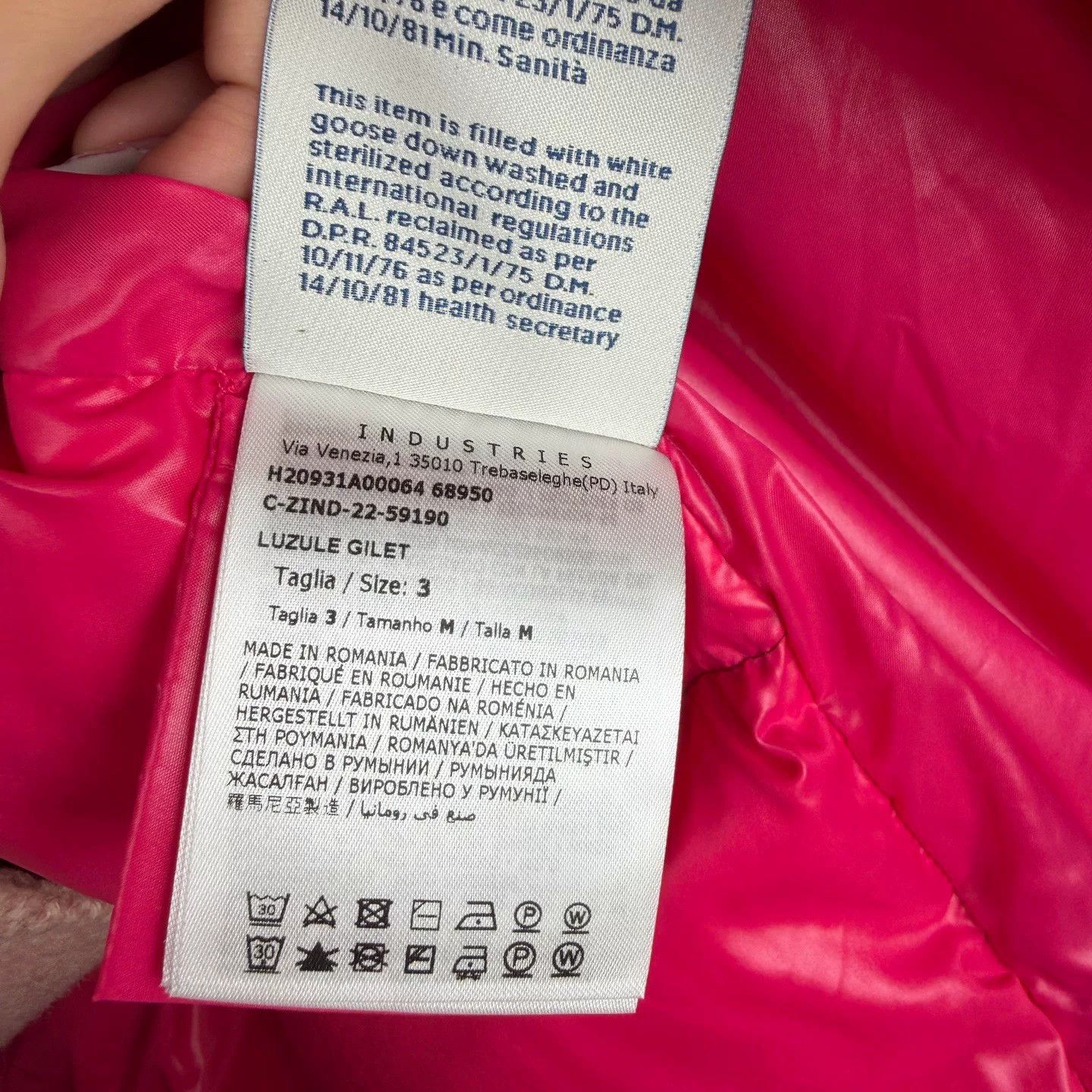 Moncler Moncler Red Hooded Down Vest Size L / US 10 / IT 46 - 5 Thumbnail