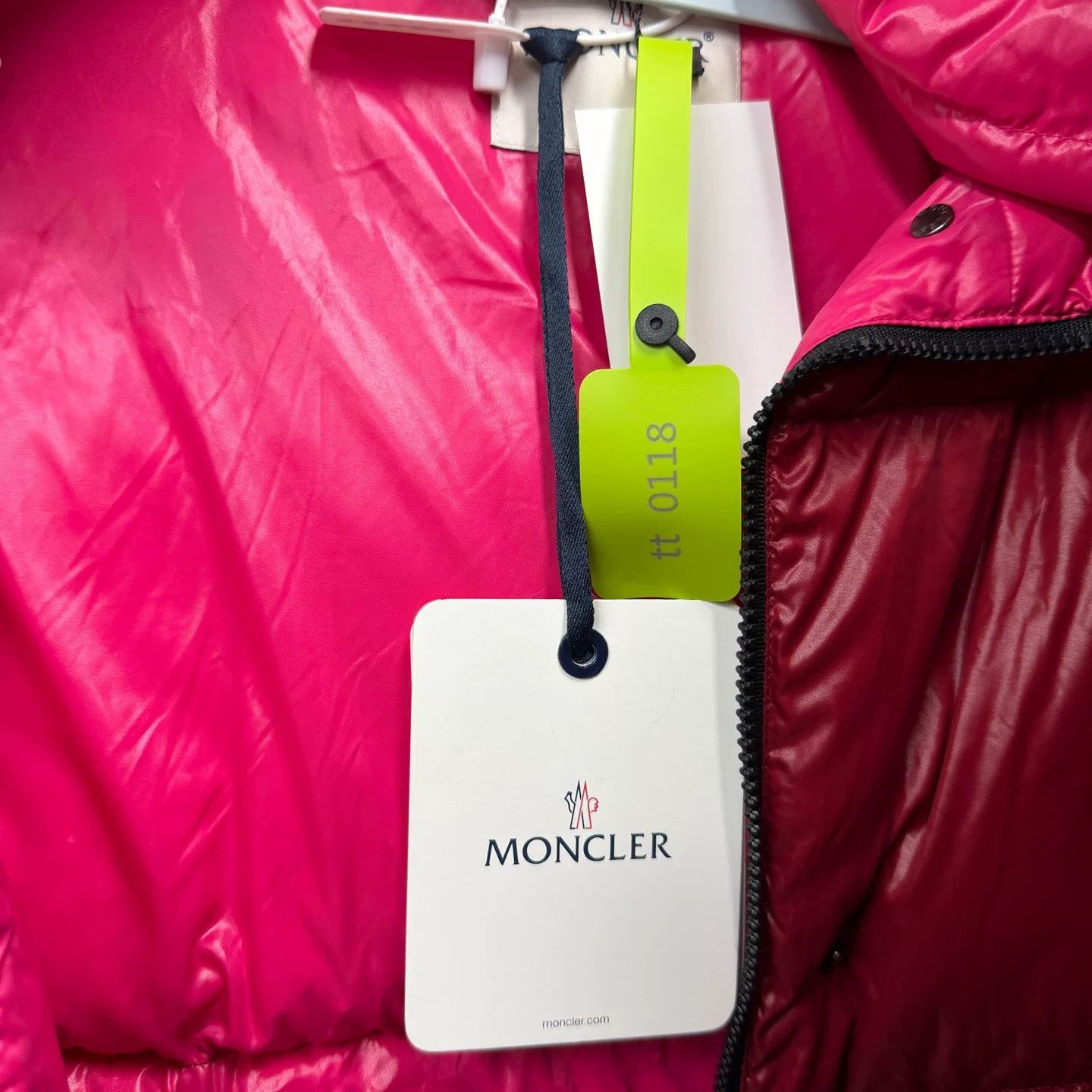 Moncler Moncler Red Hooded Down Vest Size L / US 10 / IT 46 - 7 Thumbnail