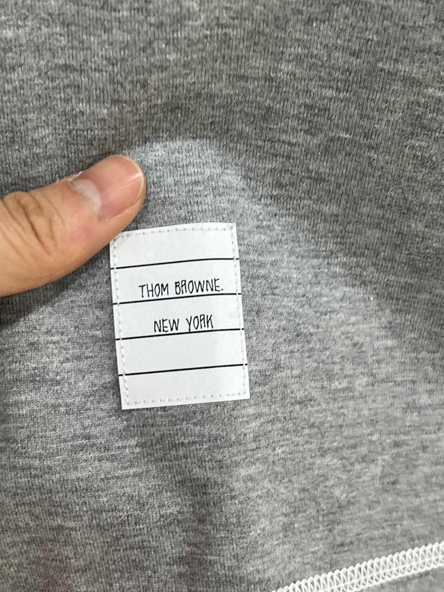 Thom Browne Thom Browne Gray Basic Short Sleeve Size US M / EU 48-50 / 2 - 3 Thumbnail