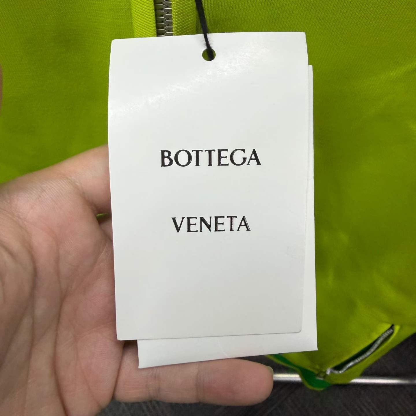 Bottega Veneta Bottega Veneta Green Sports Jacket Size US L / EU 52-54 / 3 - 3 Thumbnail