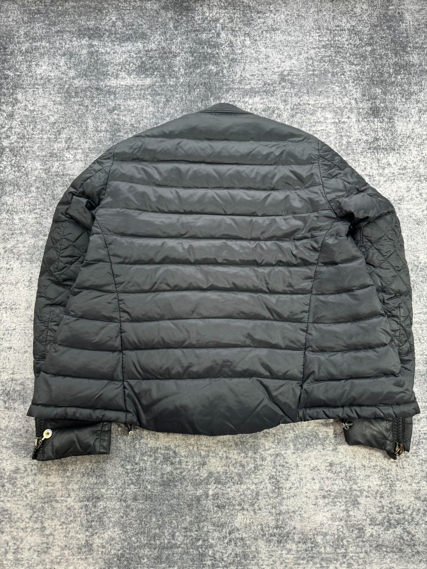 Moncler Moncler Vintage Diagonal Zip Down Jacket Size S / US 4 / IT 40 - 2 Thumbnail