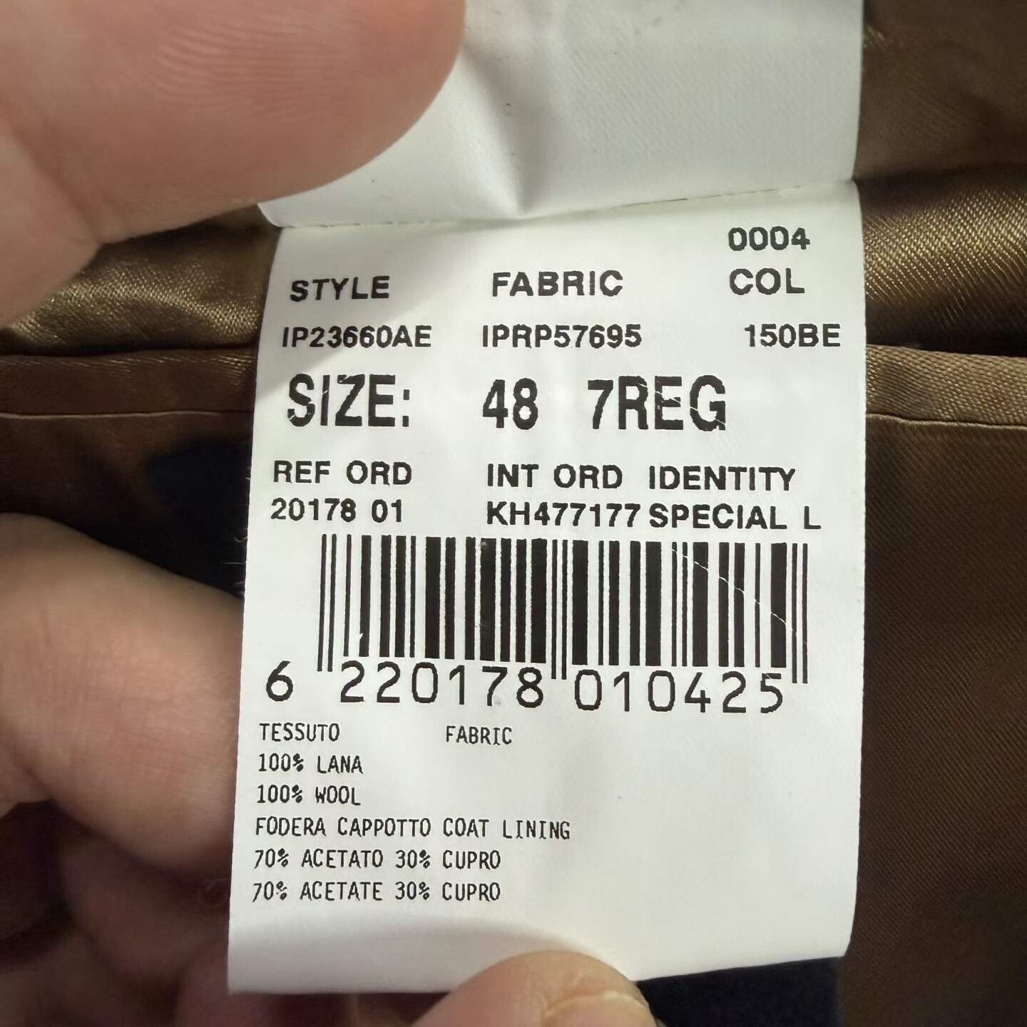Lardini Lardini Double-Breasted Wool Coat Size US M / EU 48-50 / 2 - 8 Thumbnail