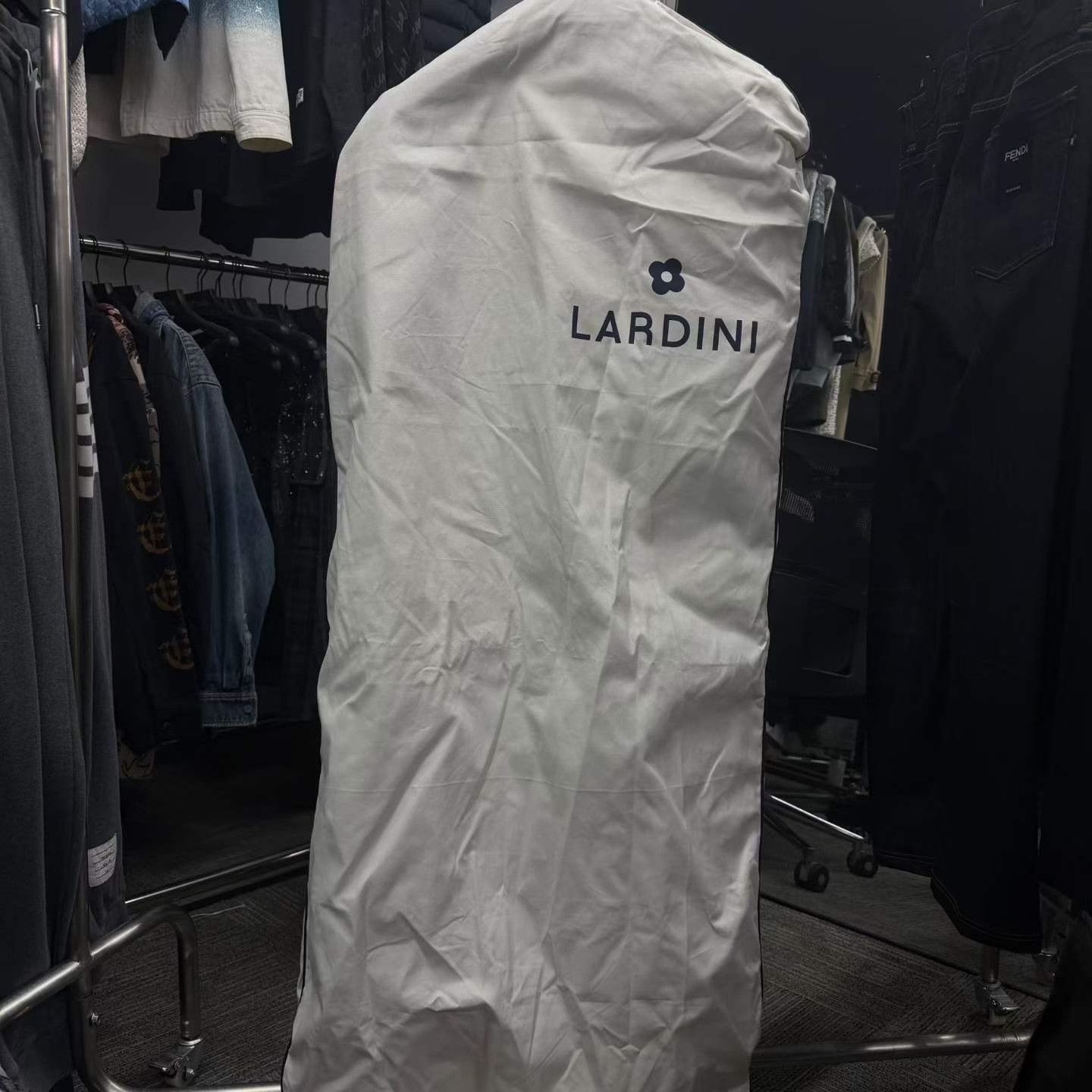 Lardini Lardini Double-Breasted Wool Coat Size US M / EU 48-50 / 2 - 3 Thumbnail