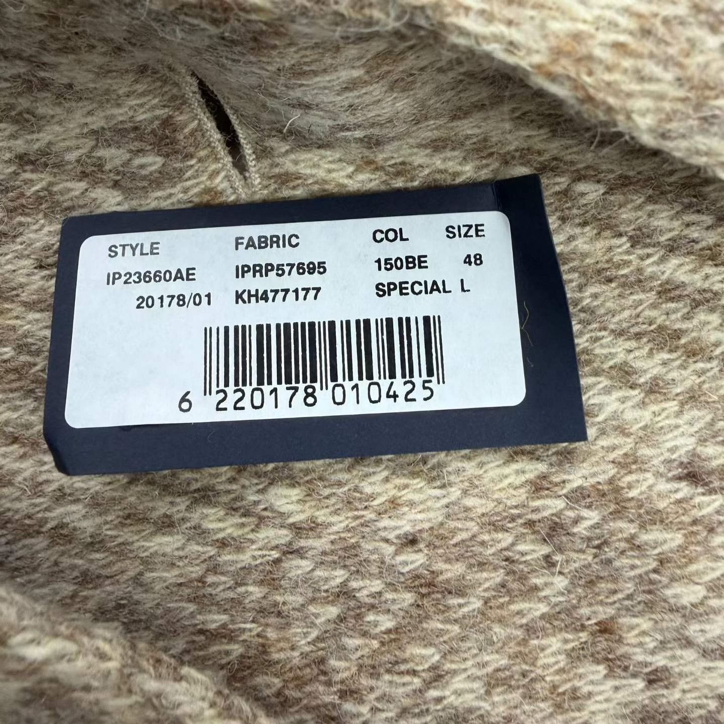 Lardini Lardini Double-Breasted Wool Coat Size US M / EU 48-50 / 2 - 9 Thumbnail