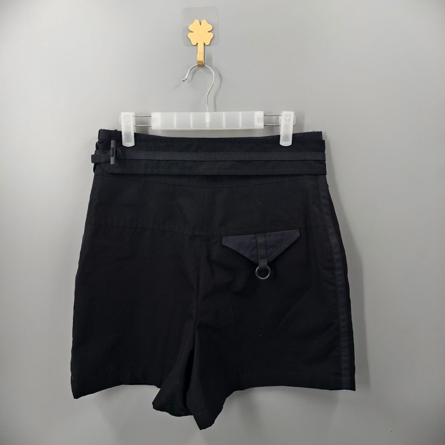 Hermes Hermes Logo Belted Shorts Black White Size US 28 / EU 44 - 2 Thumbnail