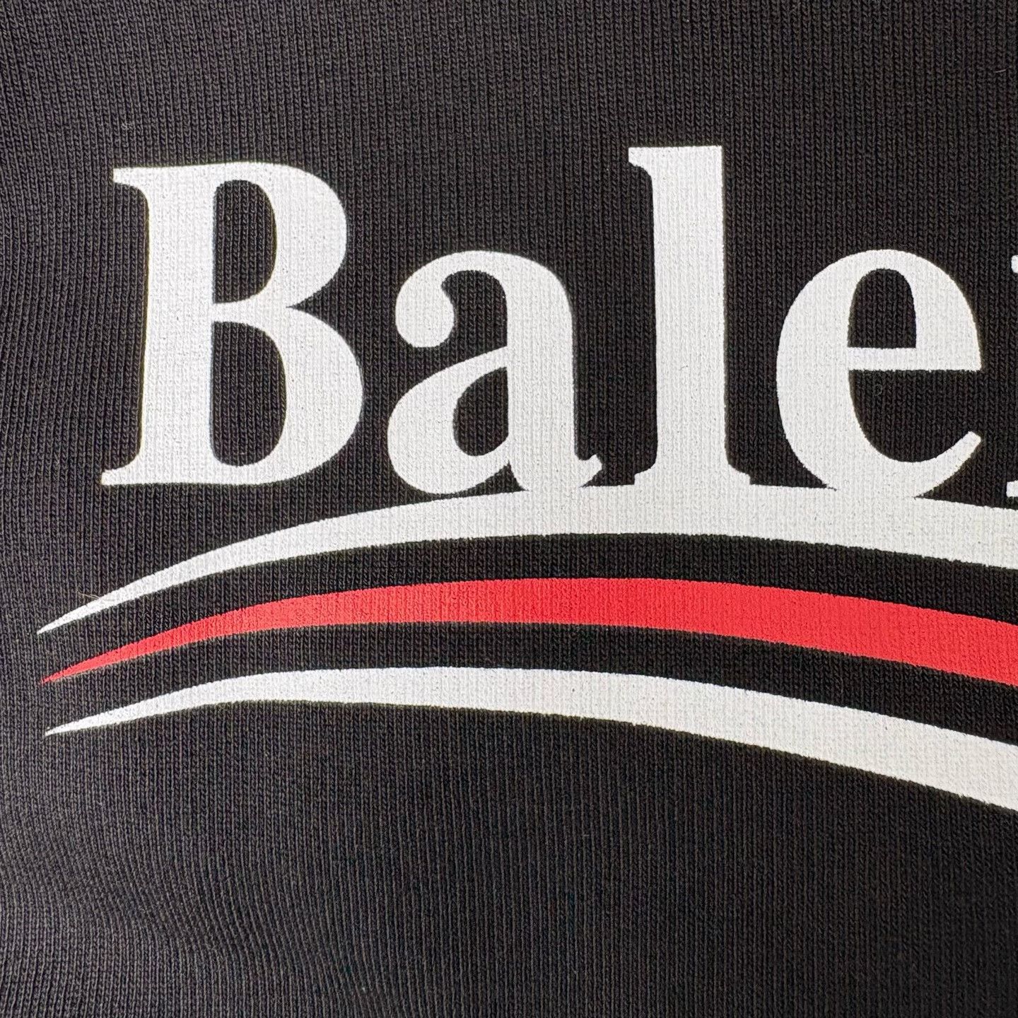 Balenciaga Balenciaga Printed Black Hoodie s Men Size US S / EU 44-46 / 1 - 7 Thumbnail