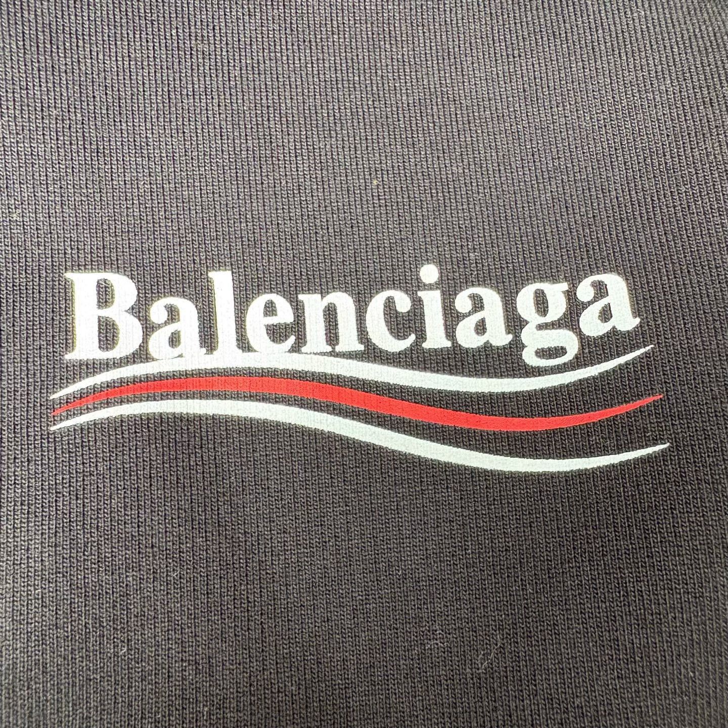 Balenciaga Balenciaga Printed Black Hoodie s Men Size US S / EU 44-46 / 1 - 6 Thumbnail