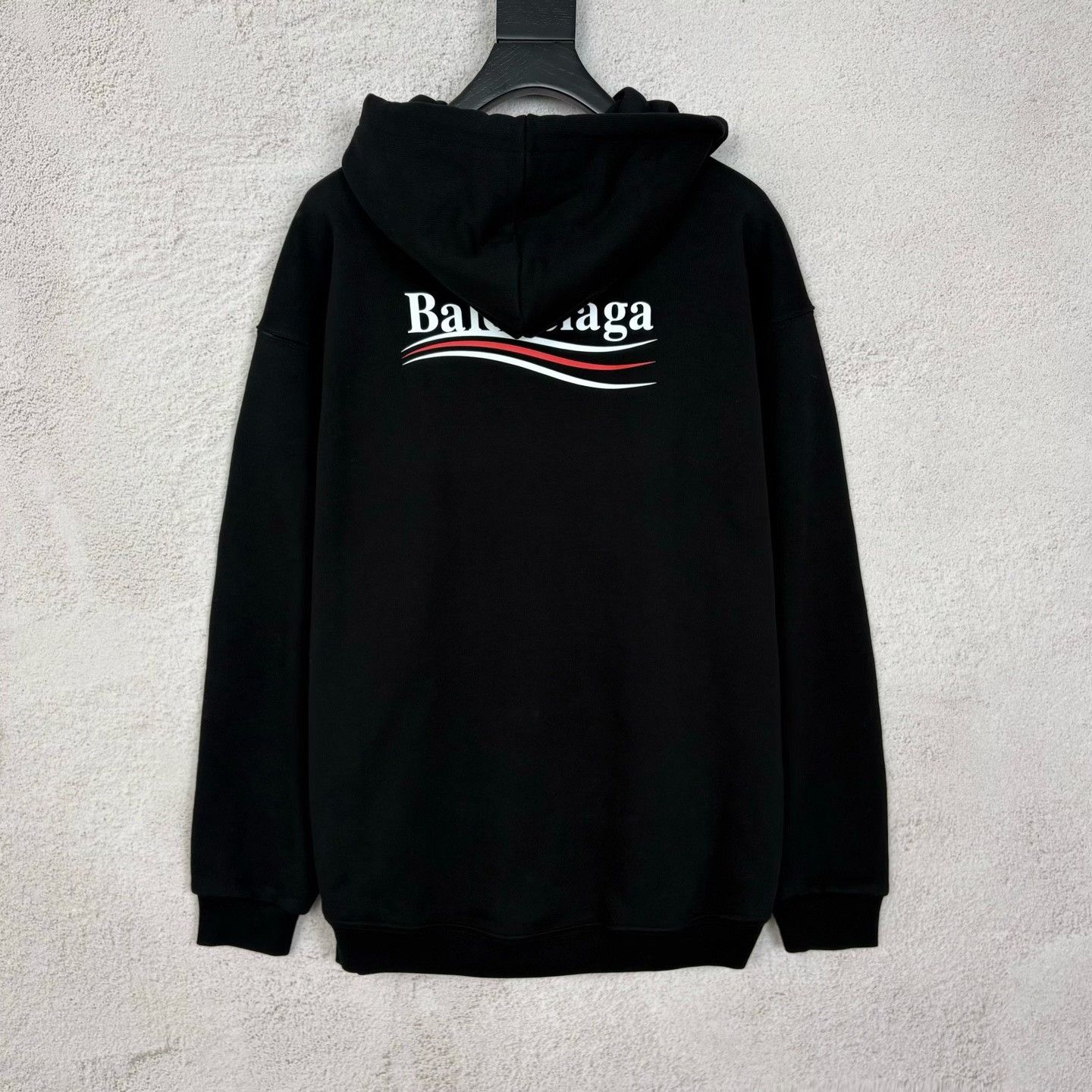 Balenciaga Balenciaga Printed Black Hoodie s Men Size US S / EU 44-46 / 1 - 2 Thumbnail