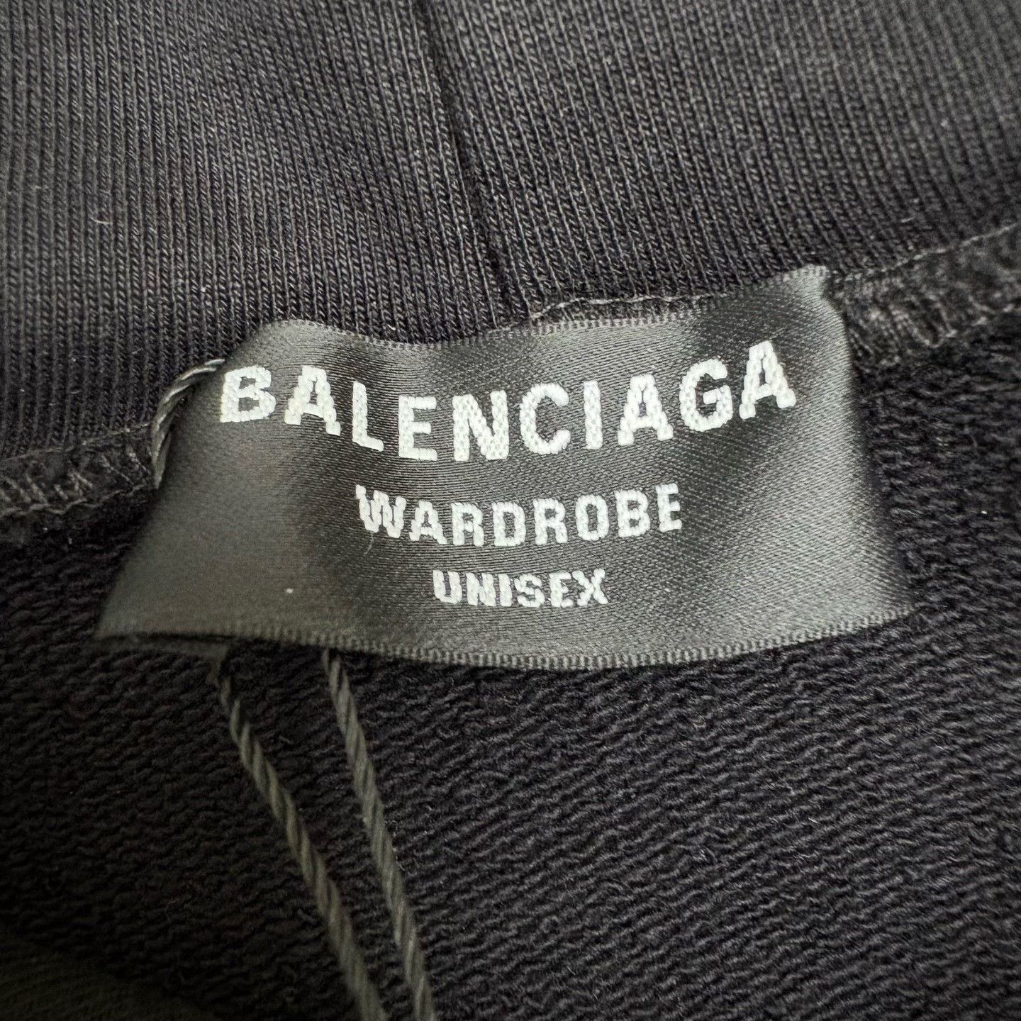 Balenciaga Balenciaga Printed Black Hoodie s Men Size US S / EU 44-46 / 1 - 3 Thumbnail