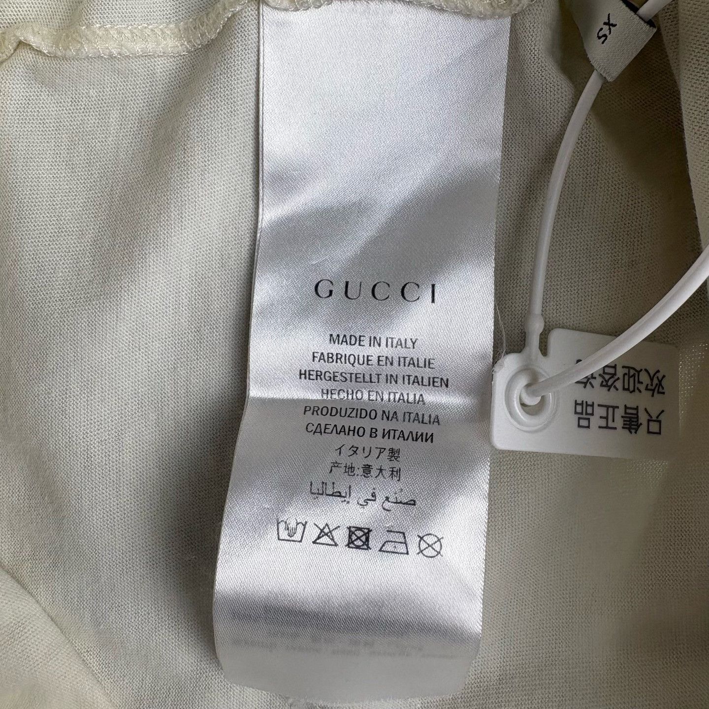 Gucci Gucci Printed White T-Shirt xs Men Size US XS / EU 42 / 0 - 4 Thumbnail