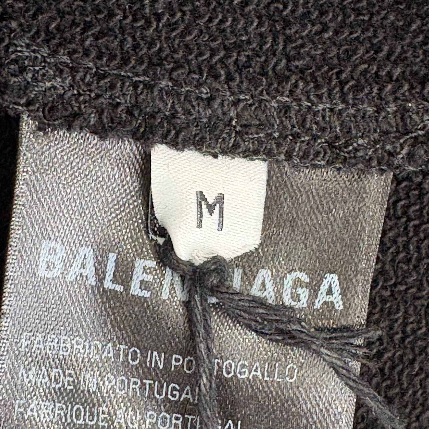 Balenciaga Balenciaga Black Hoodie m Men Size US M / EU 48-50 / 2 - 3 Thumbnail