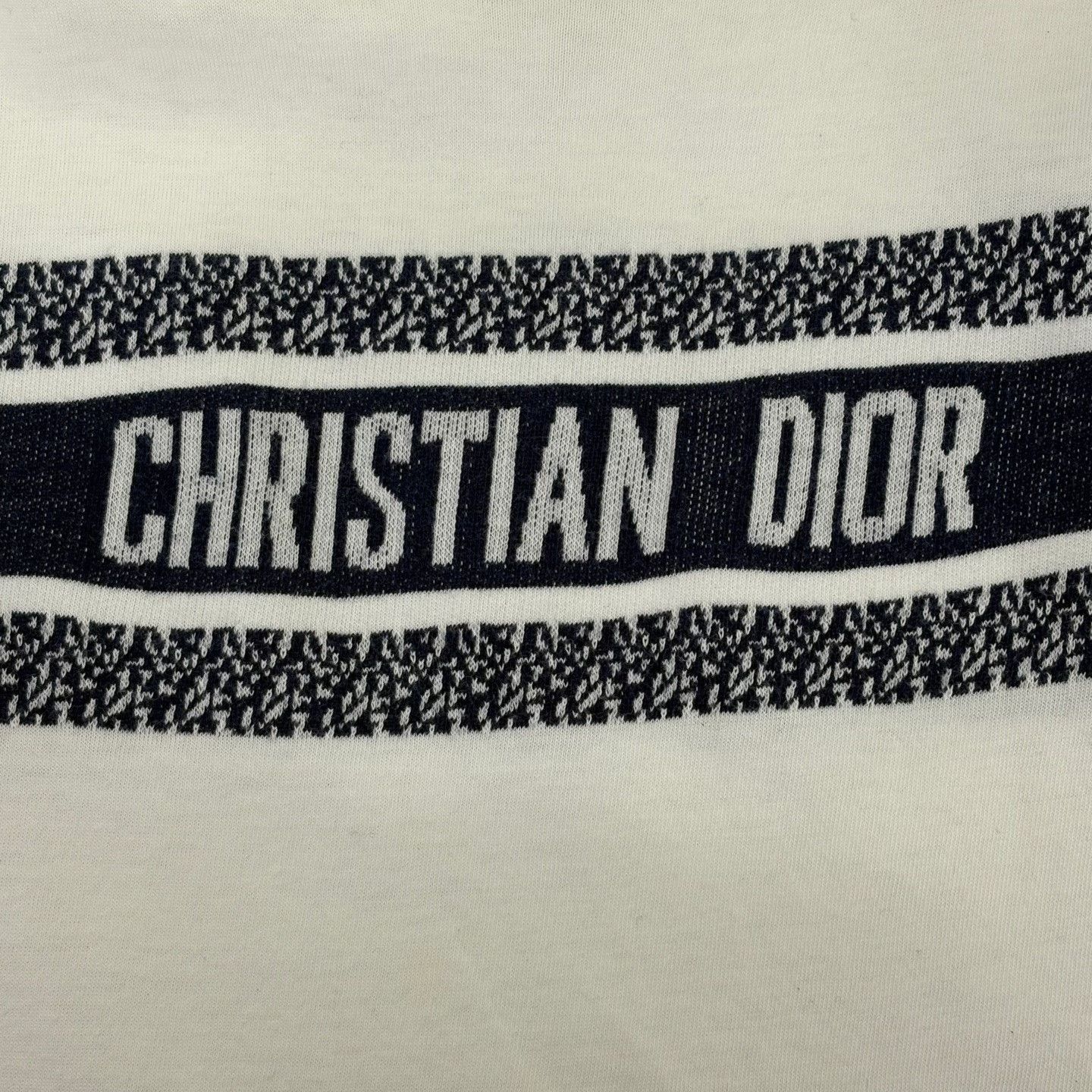 Dior Dior Retro Striped White T-Shirt xs Men Size US XS / EU 42 / 0 - 7 Thumbnail
