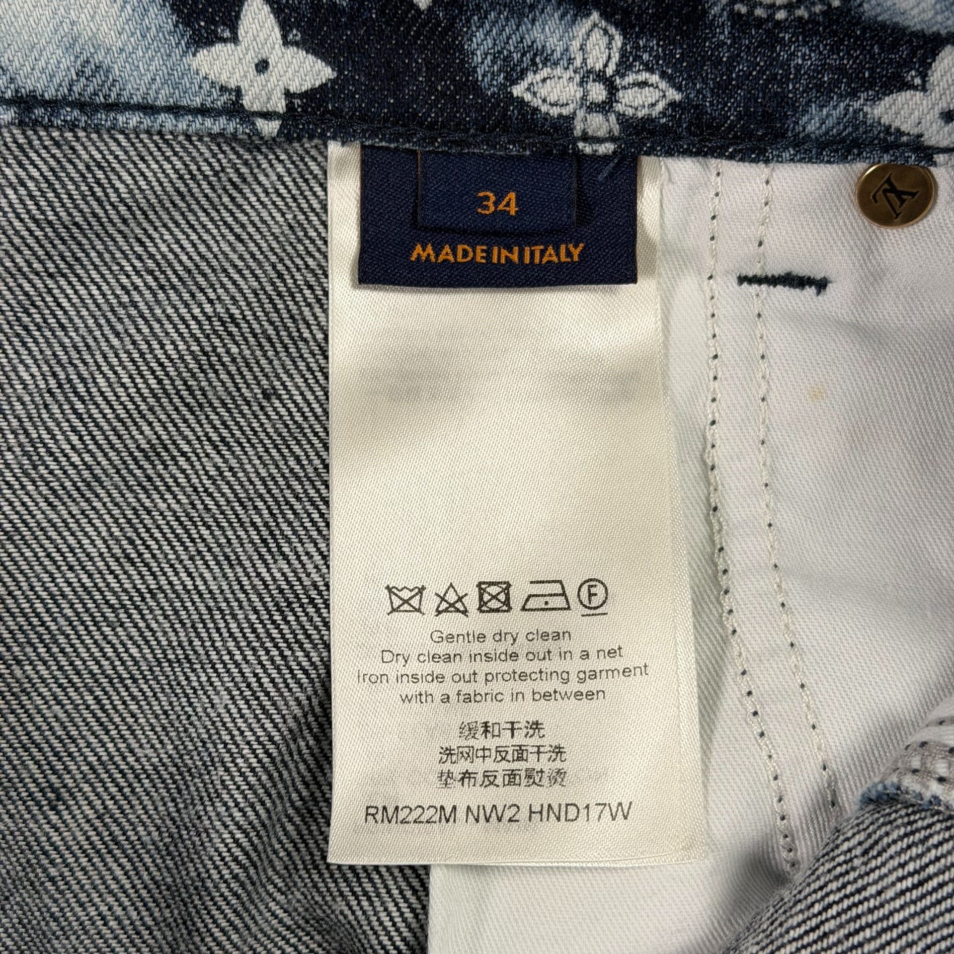 Louis Vuitton Louis Vuitton Monogram Bandana Denim Shorts 34 Size US 34 / EU 50 - 6 Thumbnail