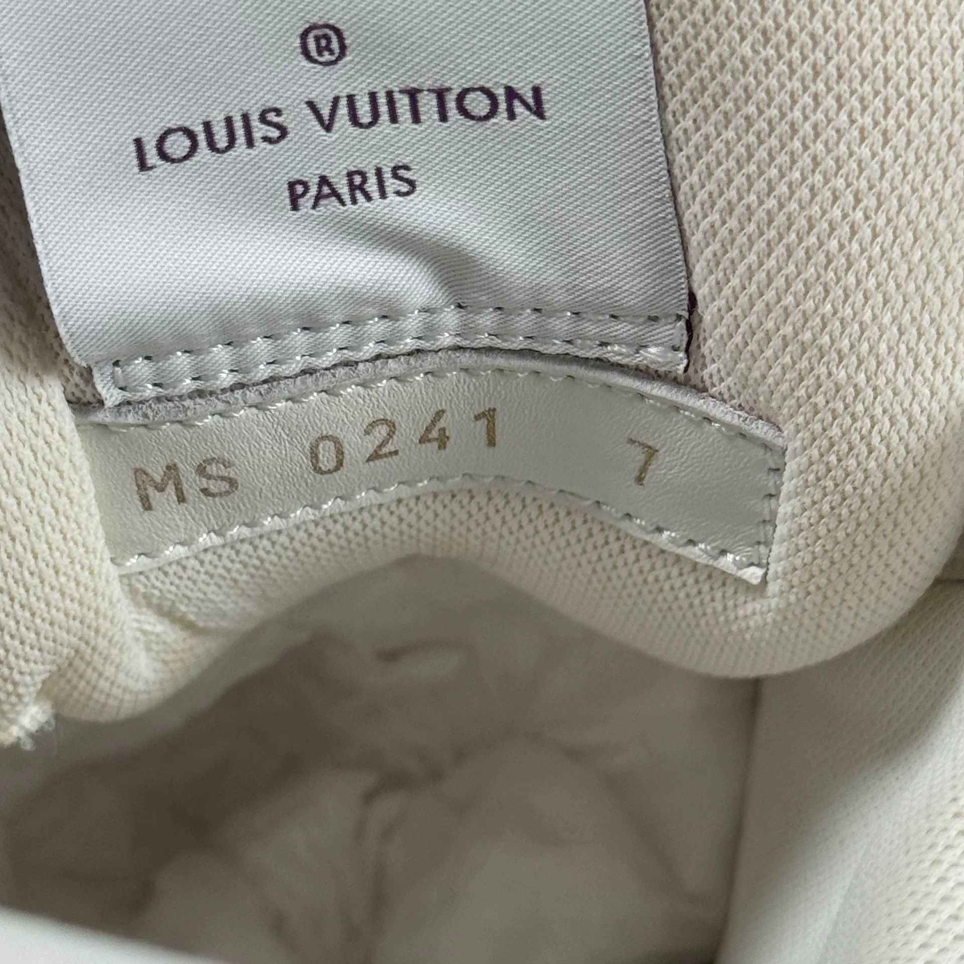 Louis Vuitton Louis Vuitton Purple White Velcro Trainer Sneakers Size 8 Size US 8 / EU 41 - 6 Thumbnail