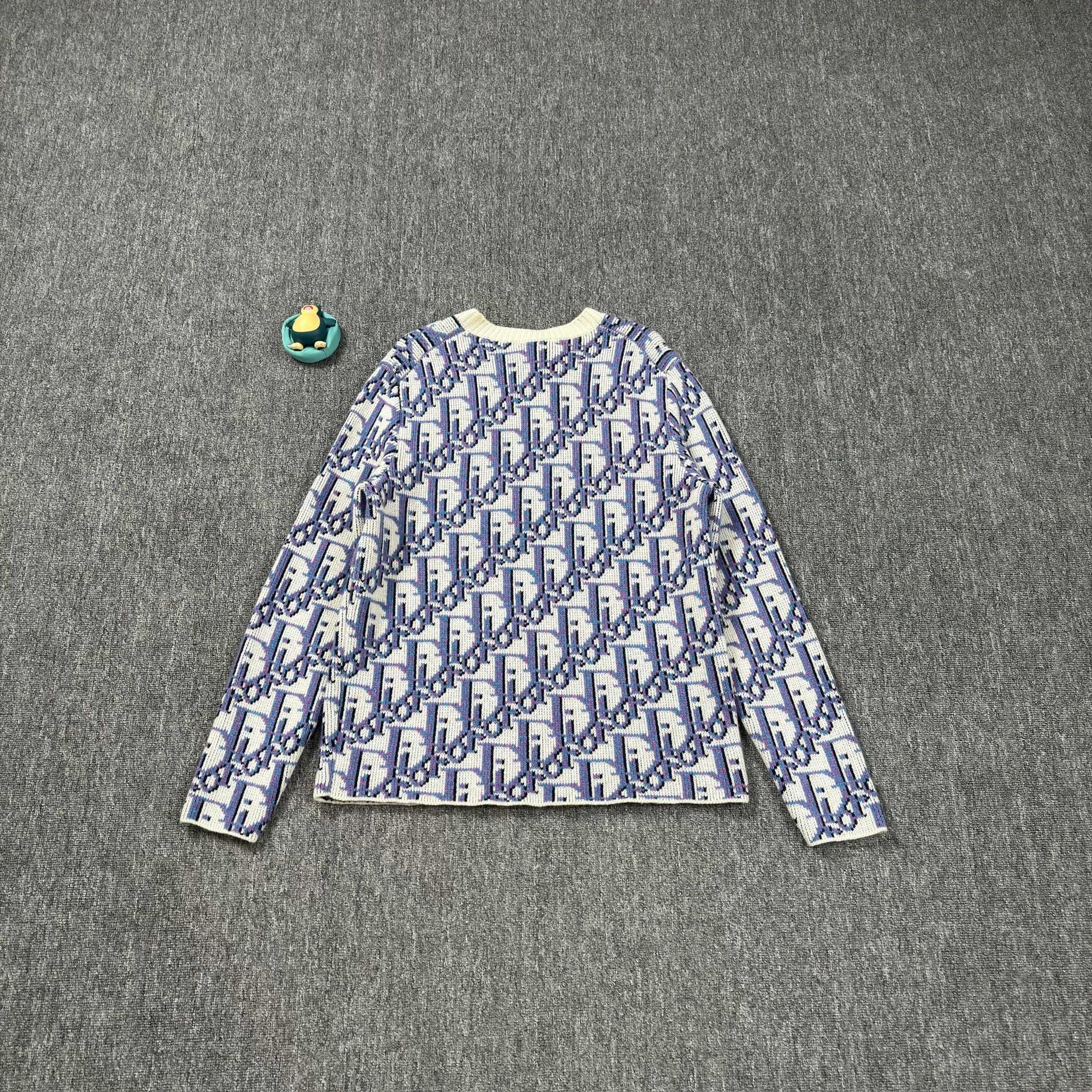 Dior Dior x Stussy Oblique Wool Cashmere Sweater M Size US M / EU 48-50 / 2 - 2 Thumbnail