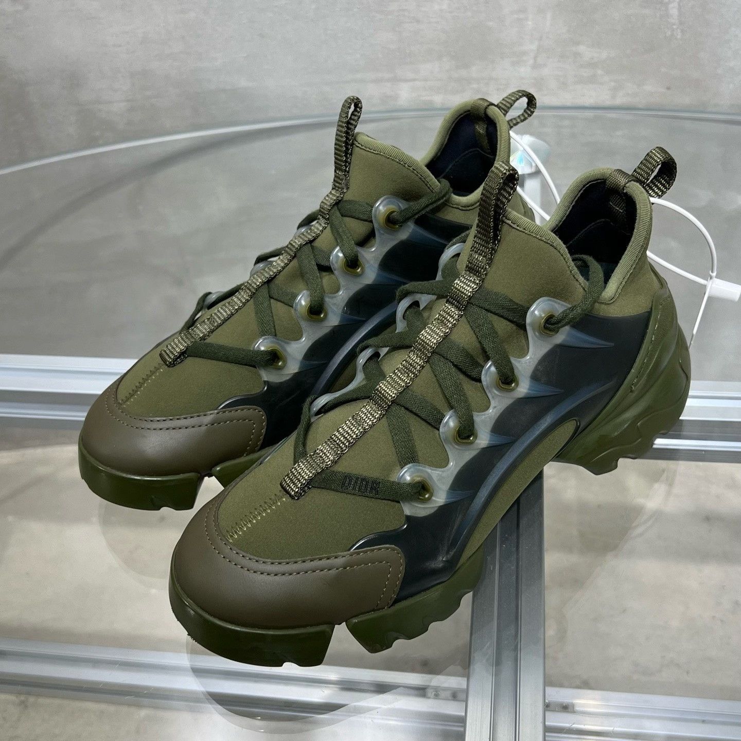 Dior Dior Green Lowtop Sneakers it_36-5 Women Size US 6.5 / IT 36.5 - 2 Thumbnail