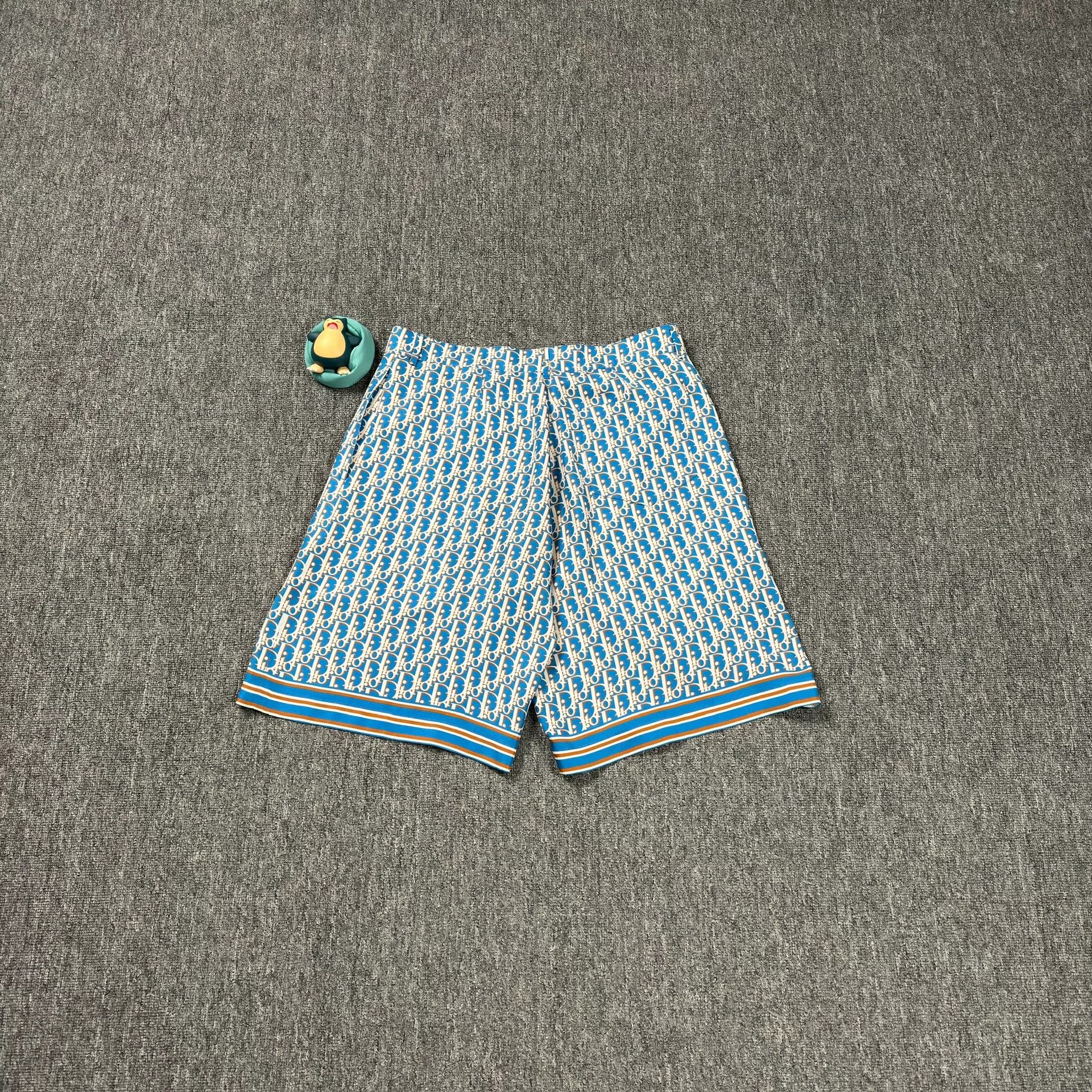 Dior Dior Oblique Silk Shorts Size 50 Size US 34 / EU 50 - 6 Thumbnail