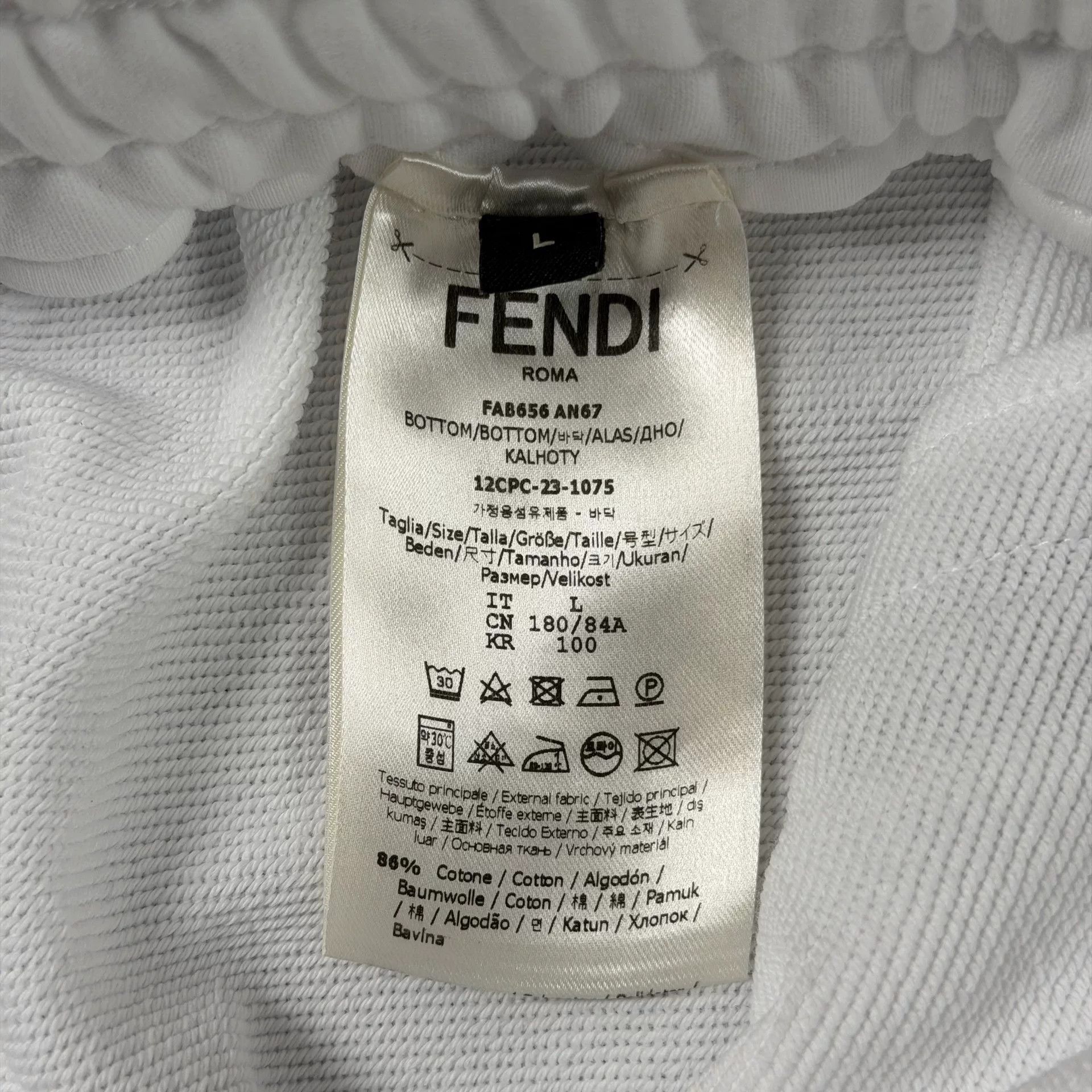 Fendi Fendi FF Monogram Patch Bermuda Shorts US 34 Size US 34 / EU 50 - 3 Thumbnail