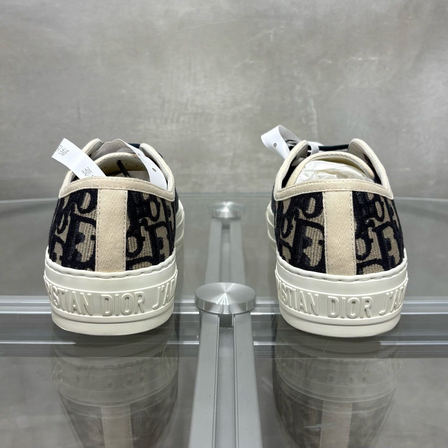Dior Dior Black Lowtop Sneakers it_35-5 Women Size US 5.5 / IT 35.5 - 6 Thumbnail