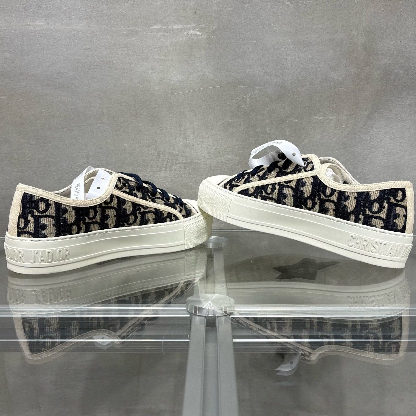 Dior Dior Black Lowtop Sneakers it_35-5 Women Size US 5.5 / IT 35.5 - 5 Thumbnail