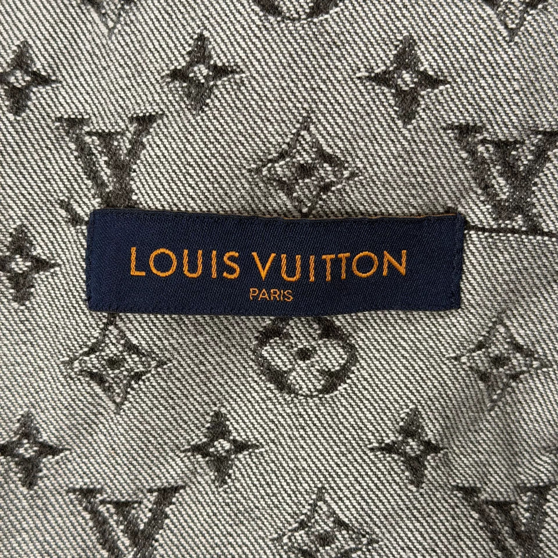 Louis Vuitton Louis Vuitton x Nigo Monogram Denim Jacket 48 Size US M / EU 48-50 / 2 - 5 Thumbnail