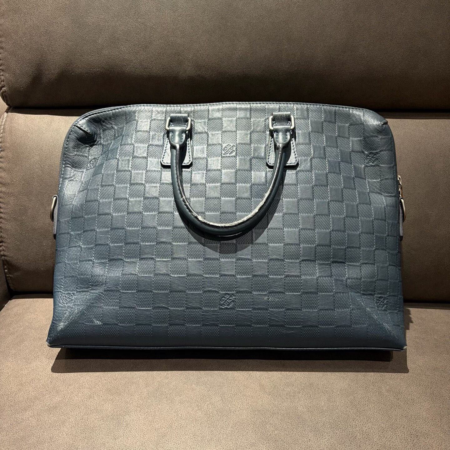 Louis Vuitton Louis Vuitton Checkered Blue Bag one size Men Size ONE SIZE - 2 Thumbnail