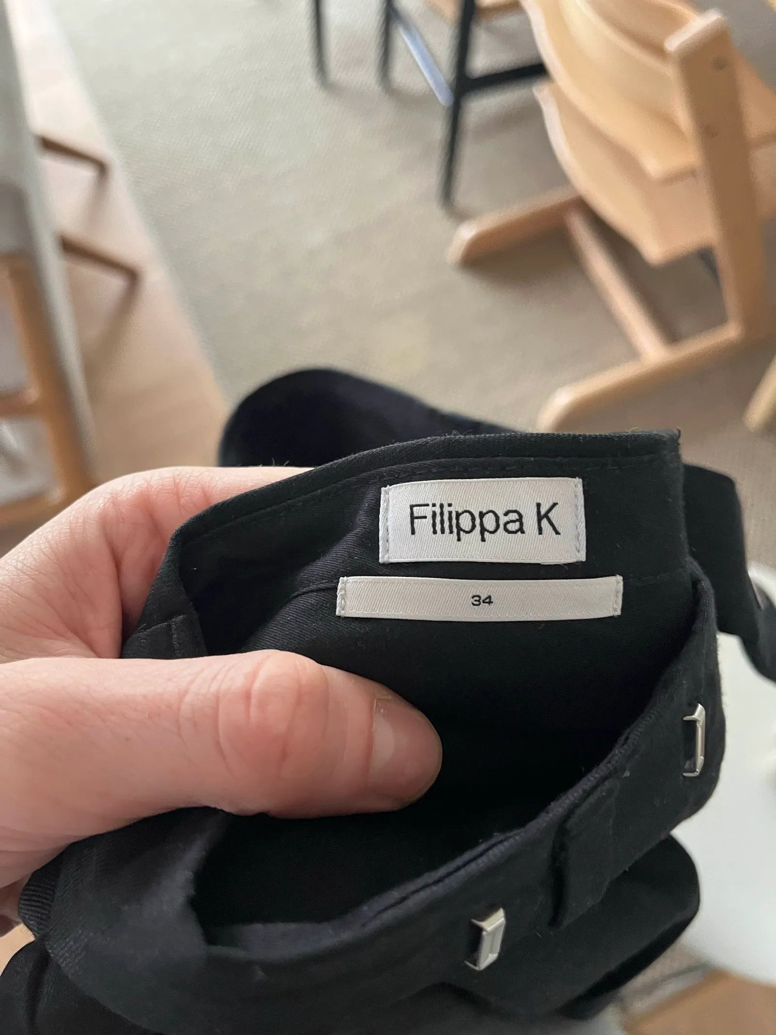 Filippa K Filippa K Julie Linen Trouser Pants Size 25" / US 0 / IT 36 - 3 Thumbnail