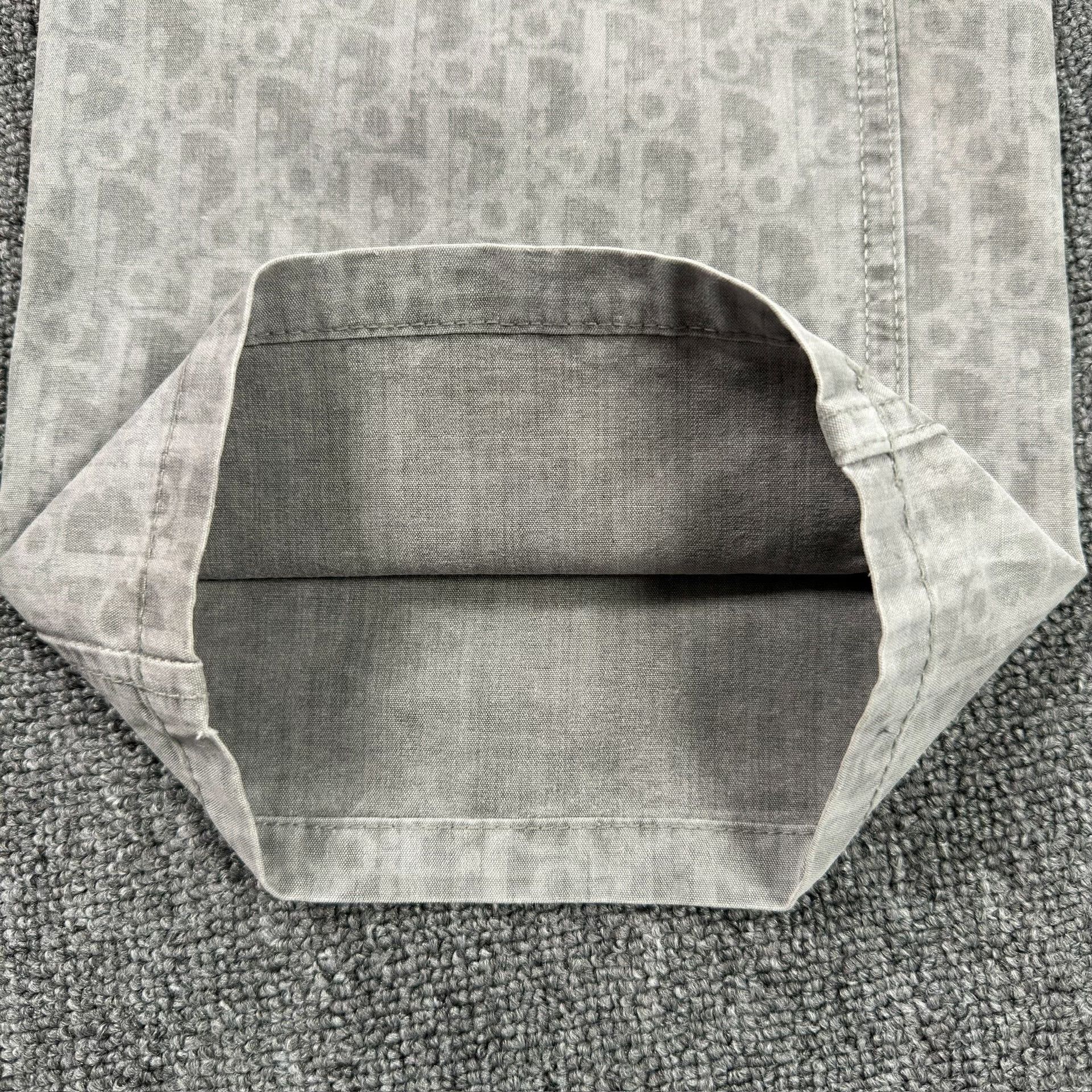 Dior Dior Gray Oblique Monogram Denim Jeans Size 44 Size US 28 / EU 44 - 4 Thumbnail