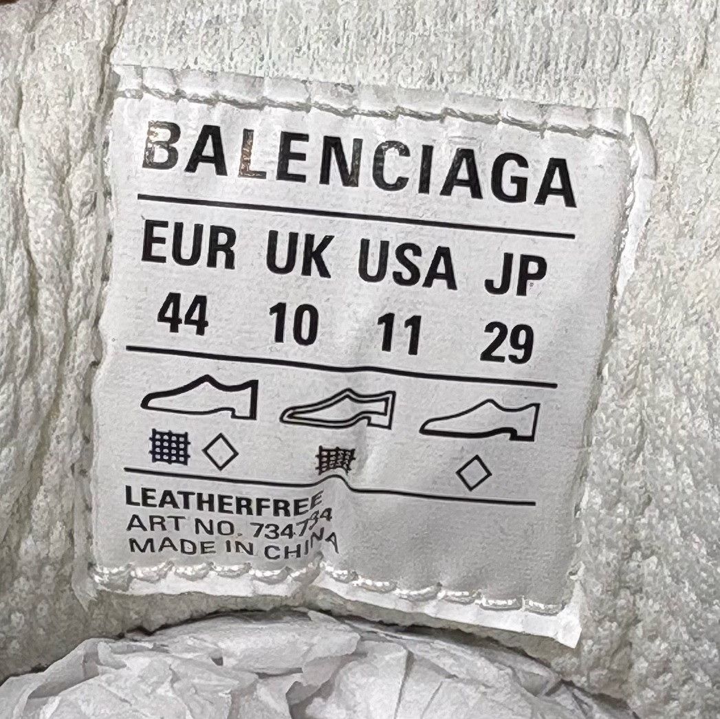 Balenciaga Balenciaga Distressed Green Lowtop Sneakers 11 Men Size US 11 / EU 44 - 8 Thumbnail