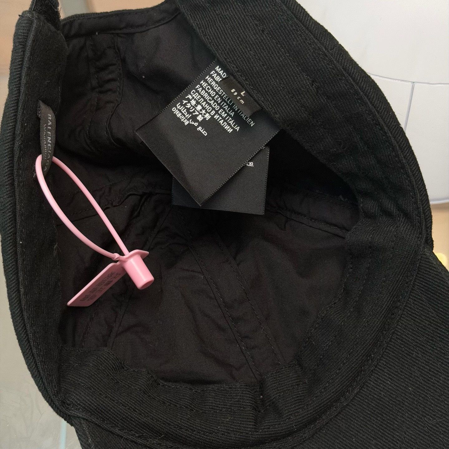 Balenciaga Balenciaga Embroidered Hat one size Men Size ONE SIZE - 3 Thumbnail