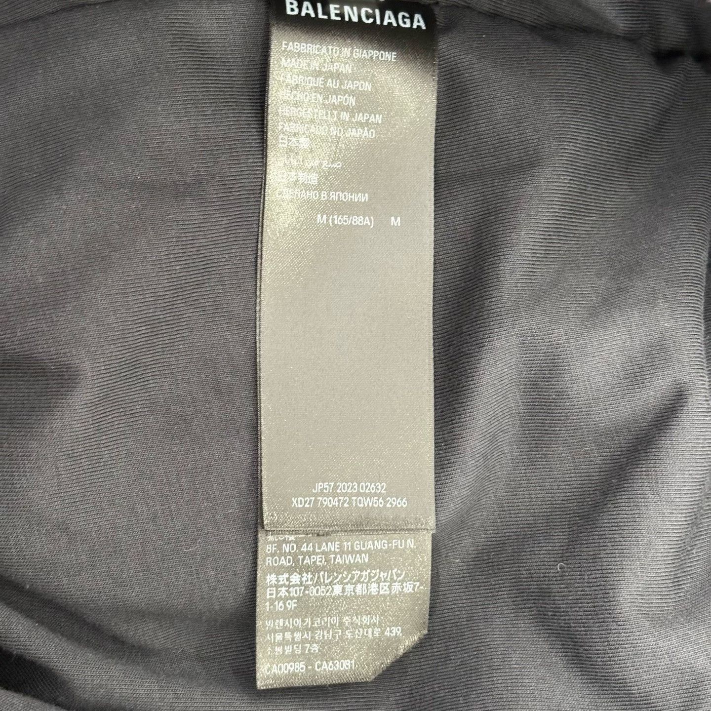 Balenciaga Balenciaga Denim Cotton Gray Heavy Coat m Men Size US M / EU 48-50 / 2 - 4 Thumbnail