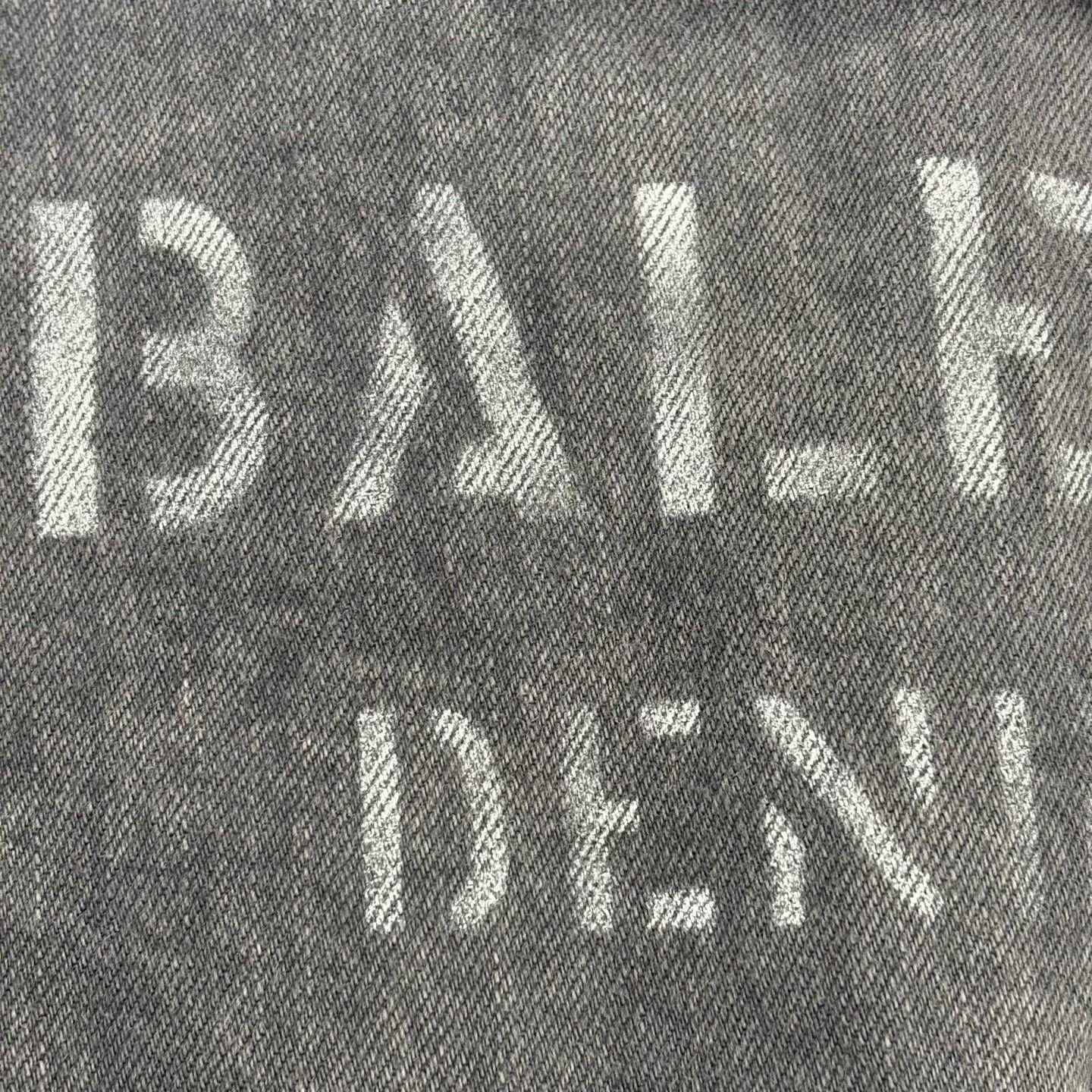 Balenciaga Balenciaga Denim Cotton Gray Heavy Coat m Men Size US M / EU 48-50 / 2 - 9 Thumbnail