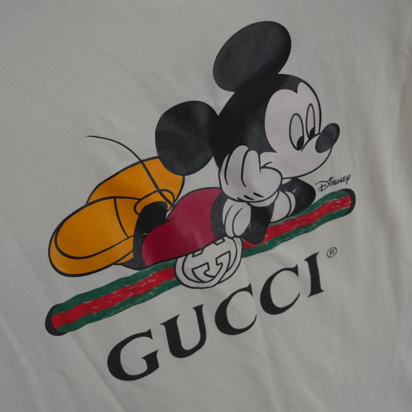 Gucci Gucci Beige T-Shirt m Men Size US M / EU 48-50 / 2 - 3 Thumbnail