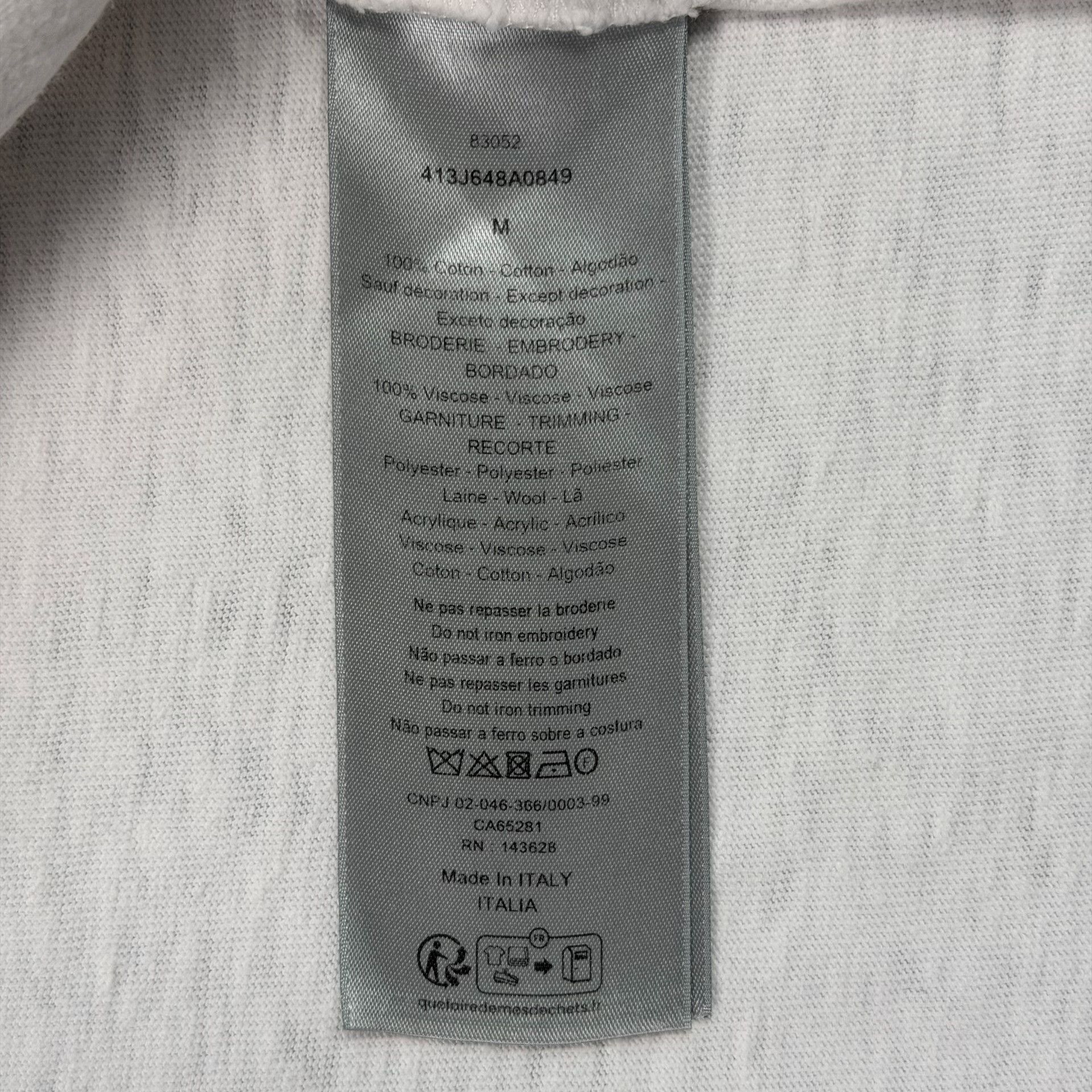 Dior Dior Dinosaur Pocket T-Shirt Size M Size US M / EU 48-50 / 2 - 4 Thumbnail