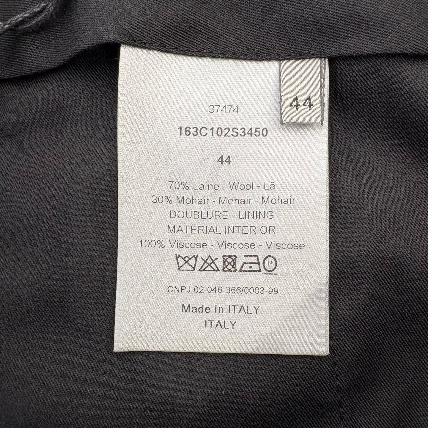 Dior Dior Casual Black Casual Pants 37 Men Size US 37 - 3 Thumbnail